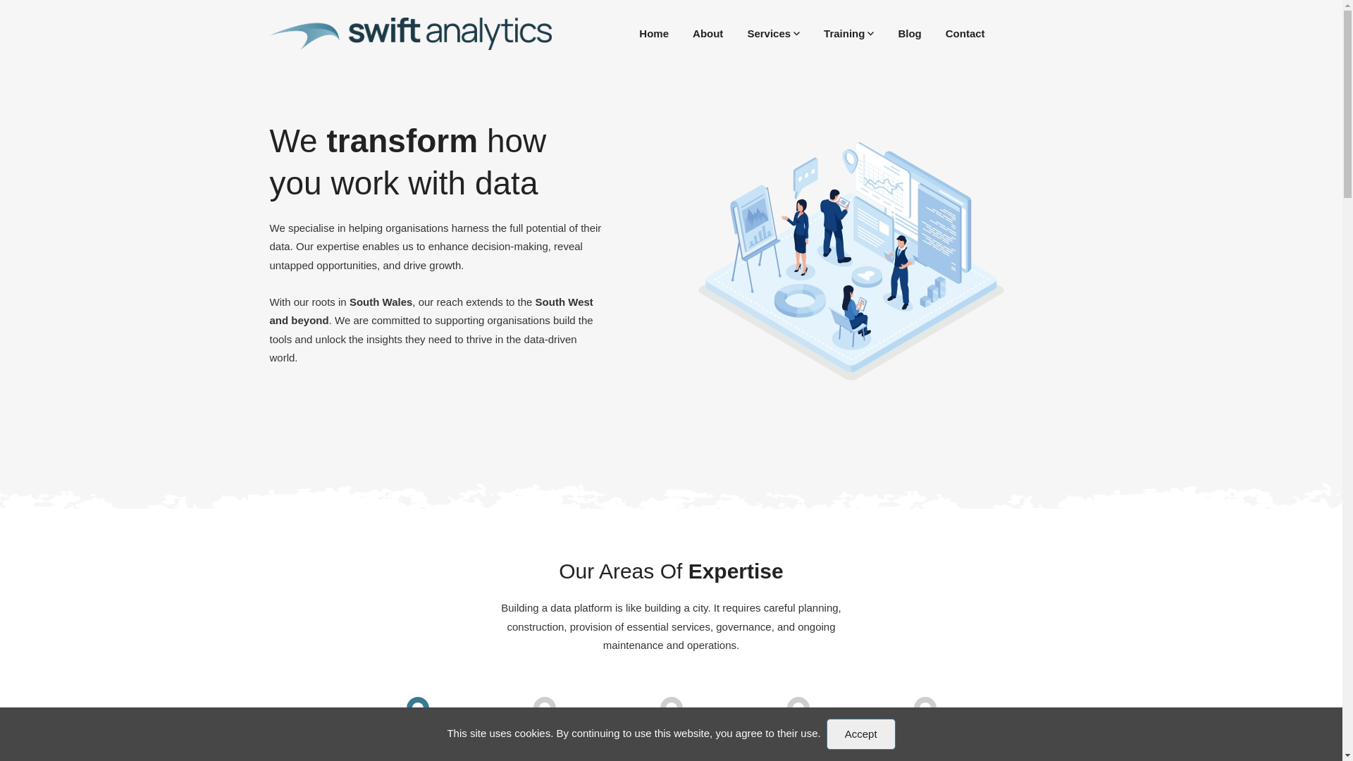 website screenshot of https://swift-analytics.pages.dev/