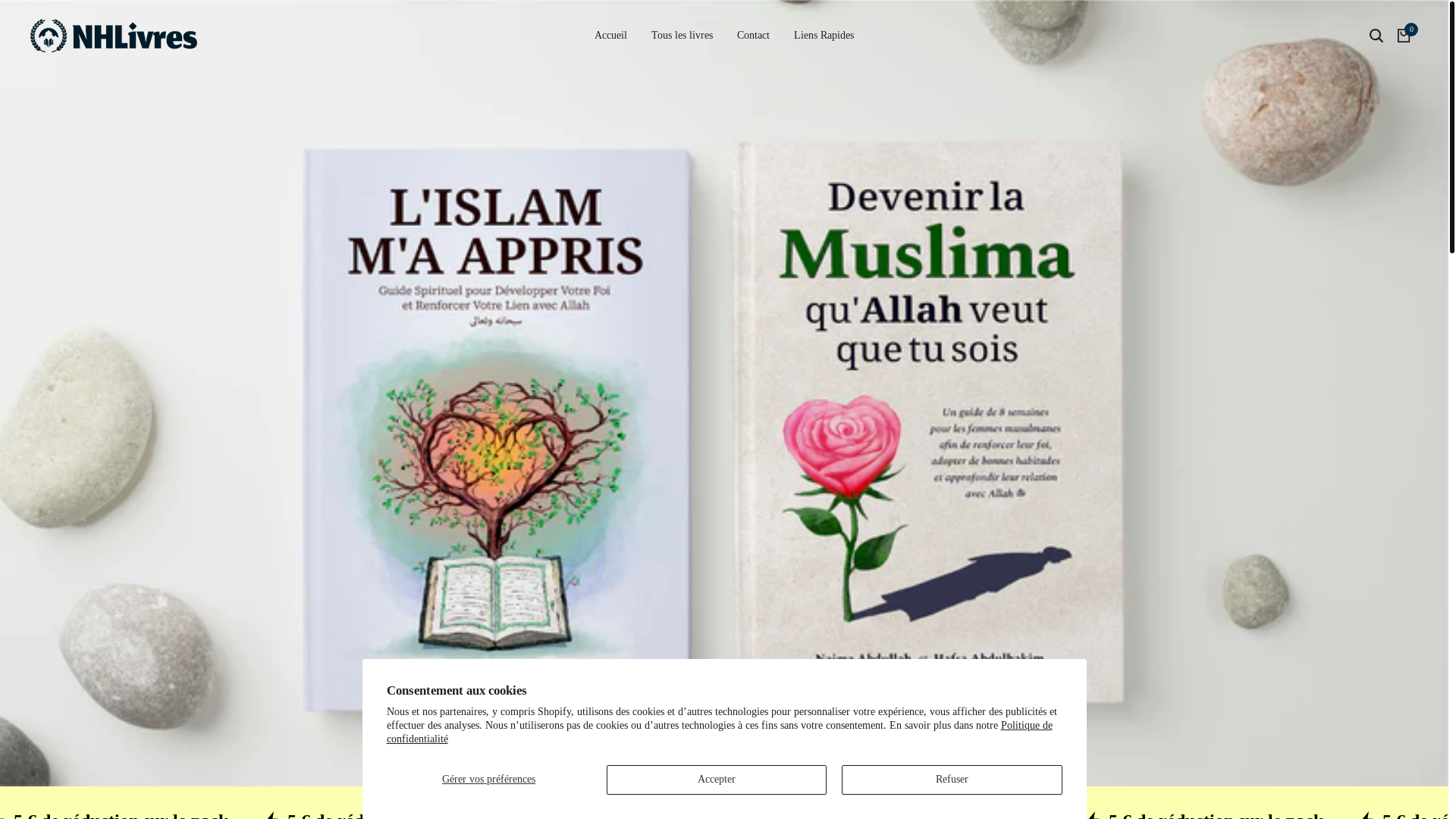 website screenshot of https://nhtext.com/
