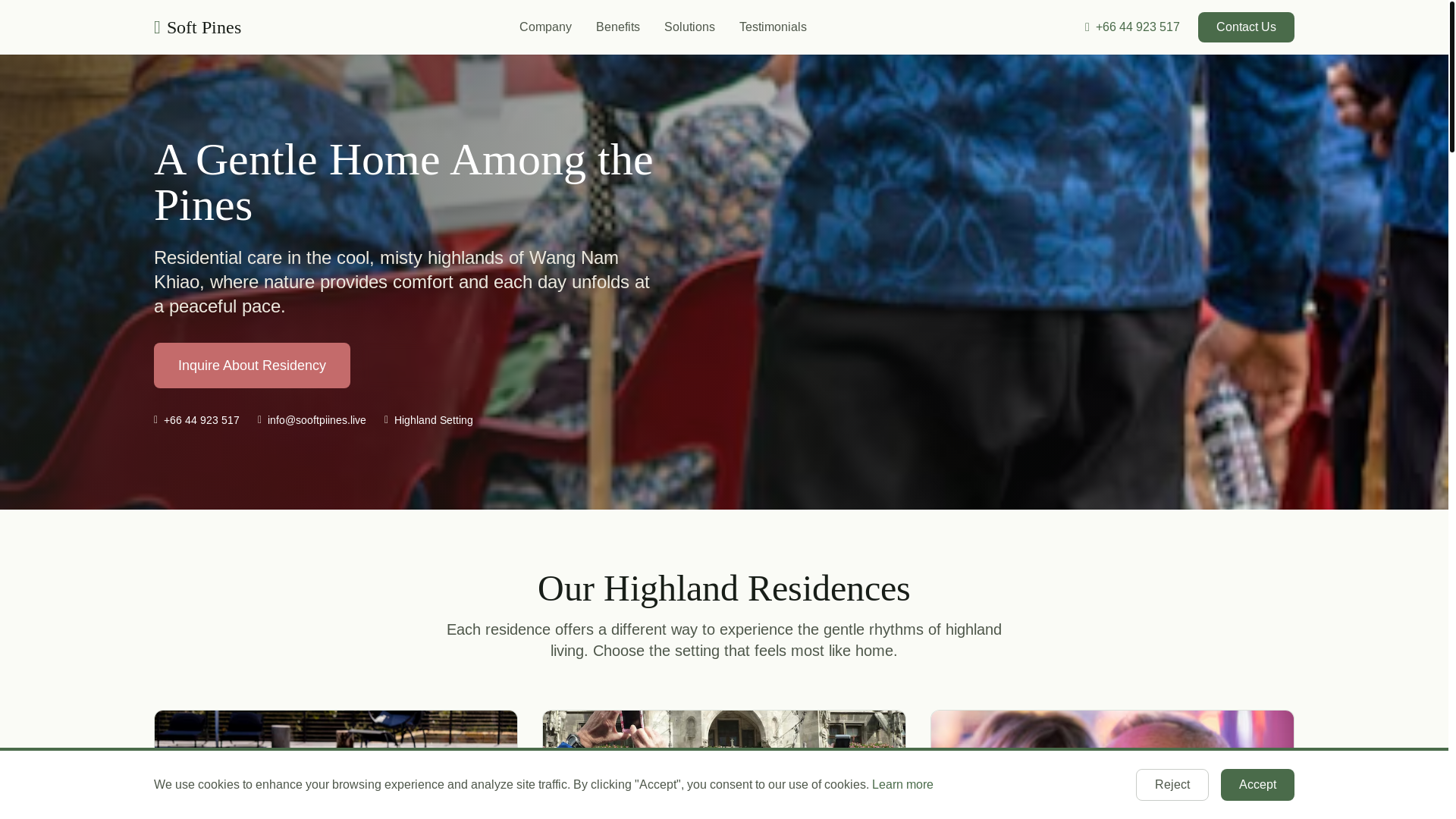 website screenshot of https://sooftpiines.live/