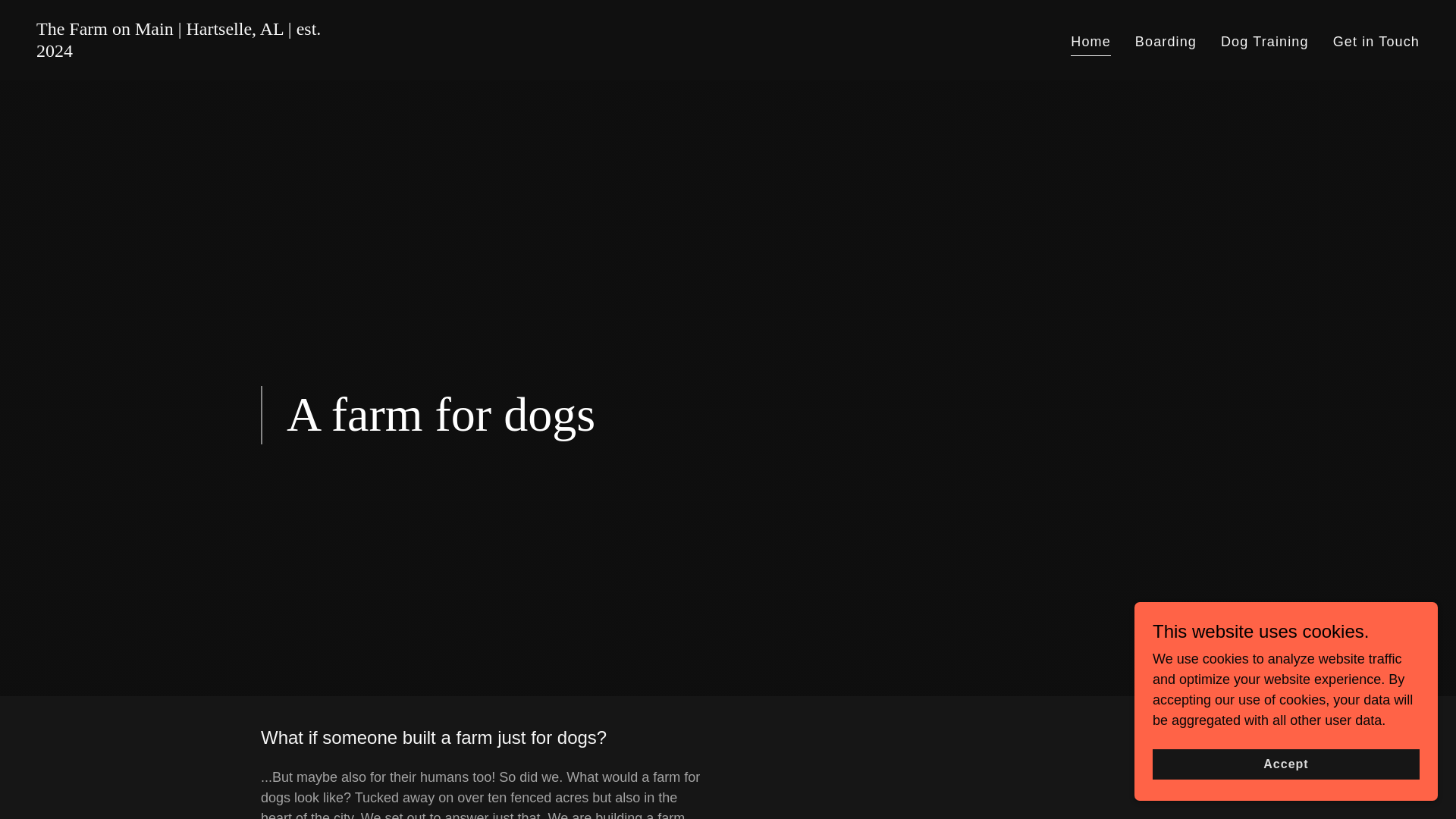 website screenshot of https://baddogsfarm.com/