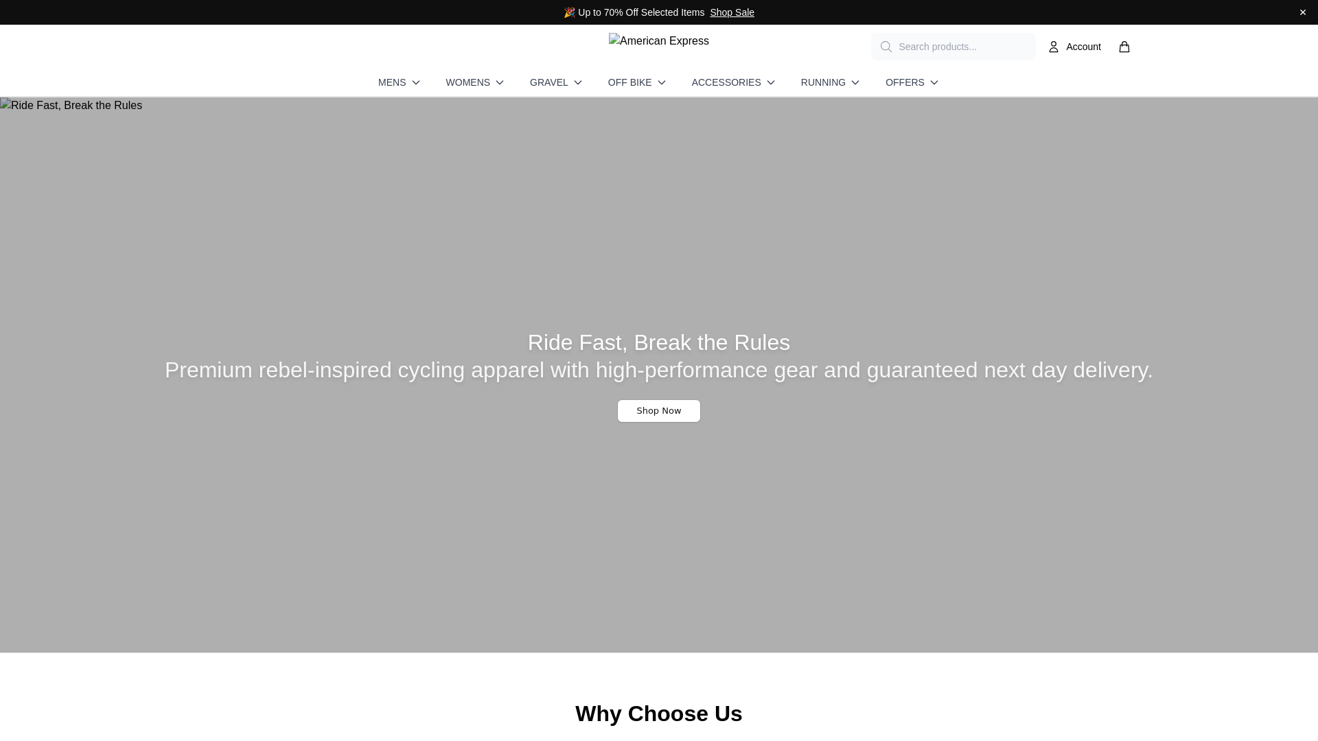 website screenshot of https://pariashop.shop/