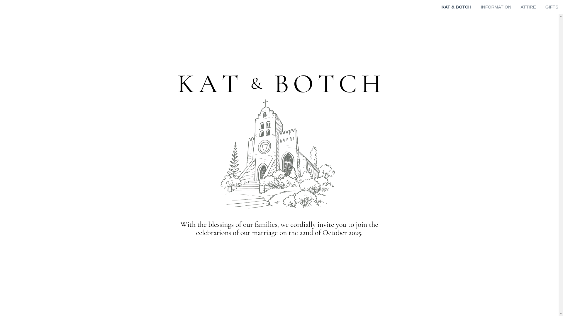 website screenshot of https://katandbotch.com/