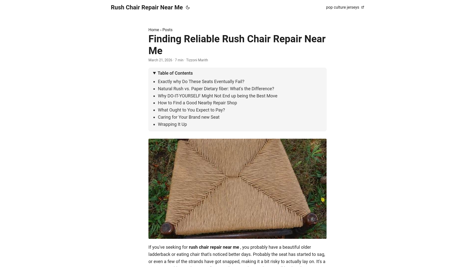 website screenshot of https://rush-chair-repair-near-me.pages.dev/