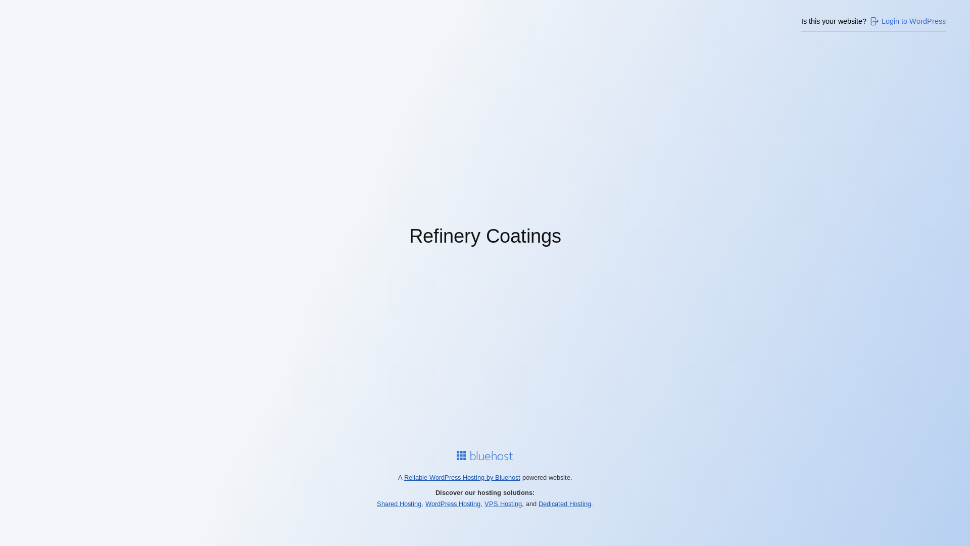 website screenshot of https://refinerycoatings.ca/