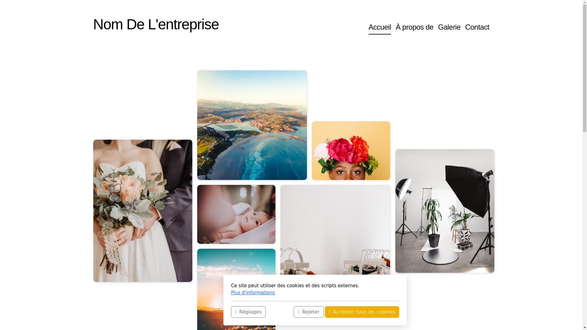 website screenshot of https://clotilde-danlezy.fr/