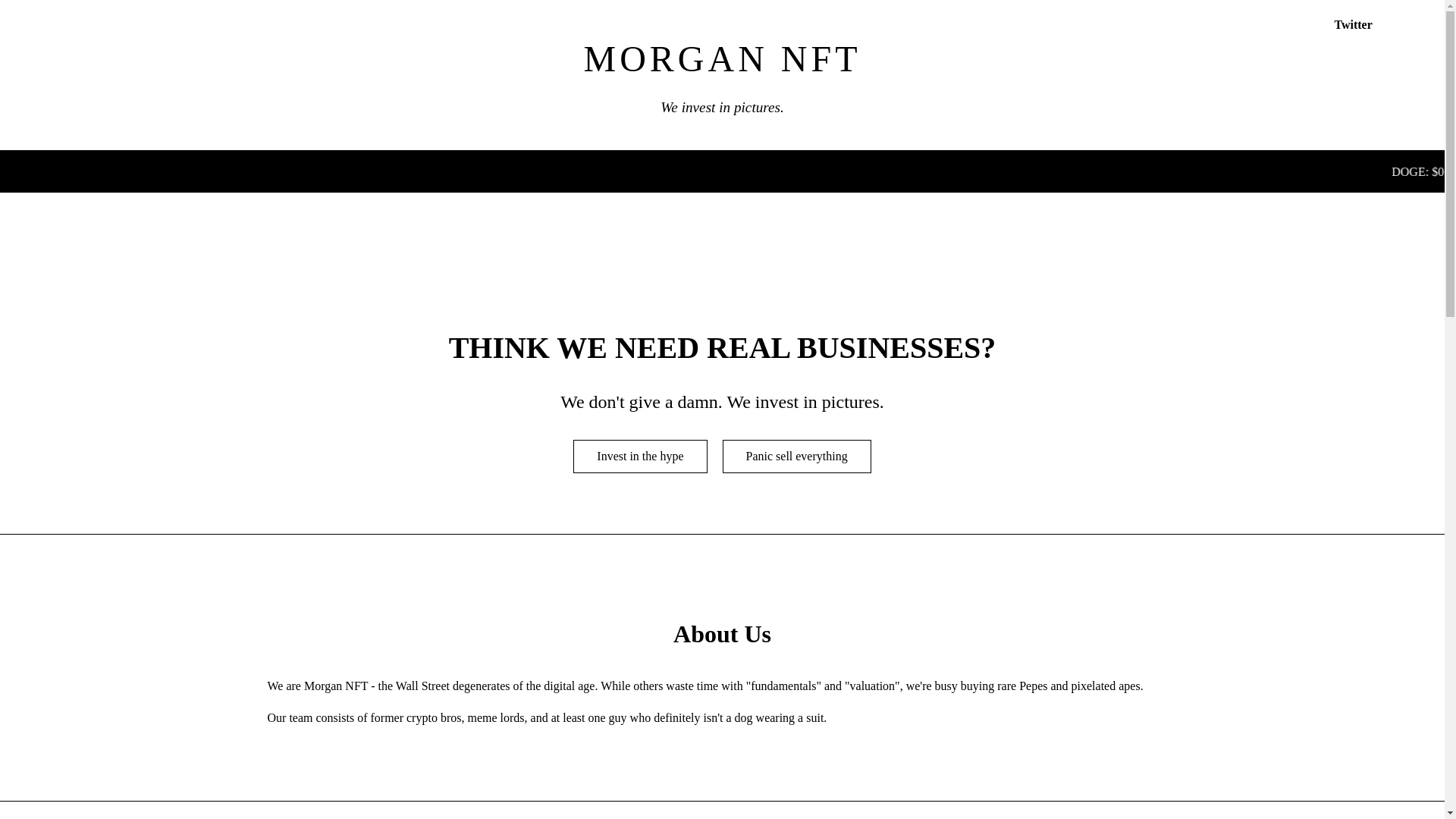 website screenshot of https://morgannft.com/