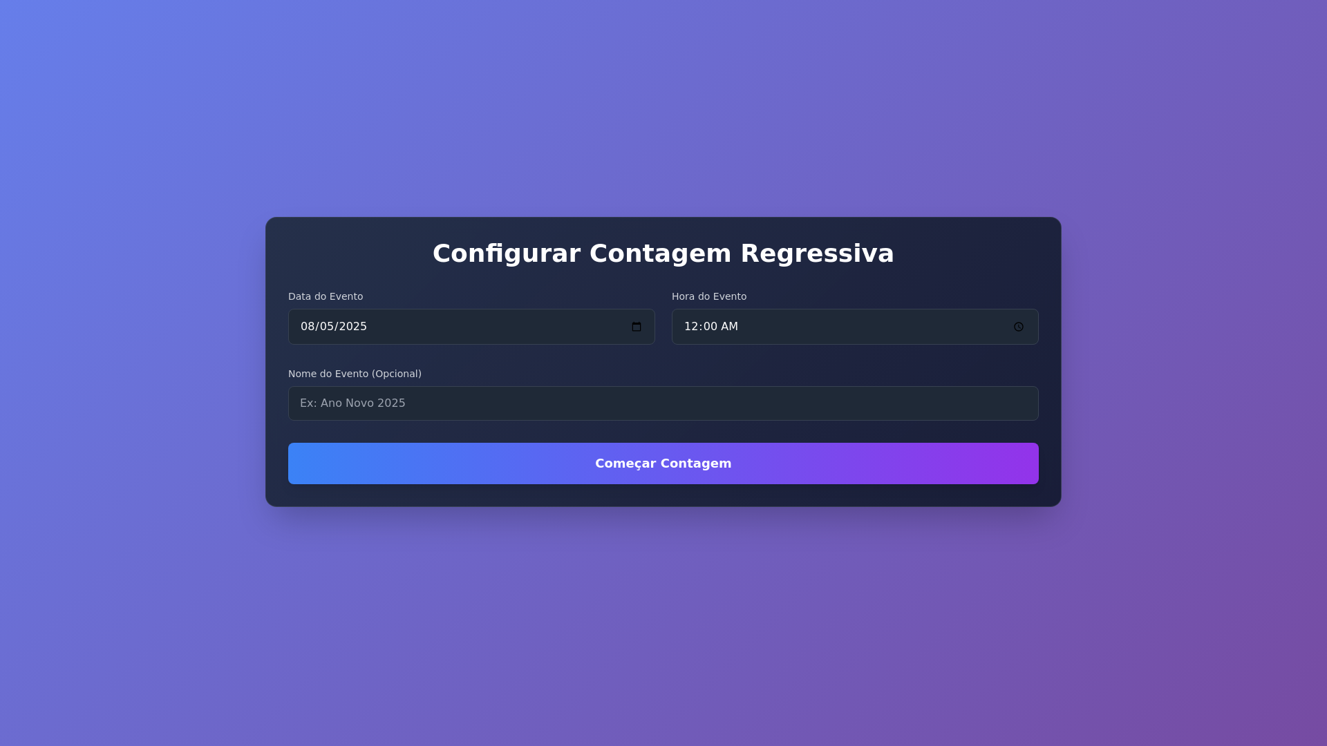 website screenshot of https://contagemregressiva-d1e.pages.dev/