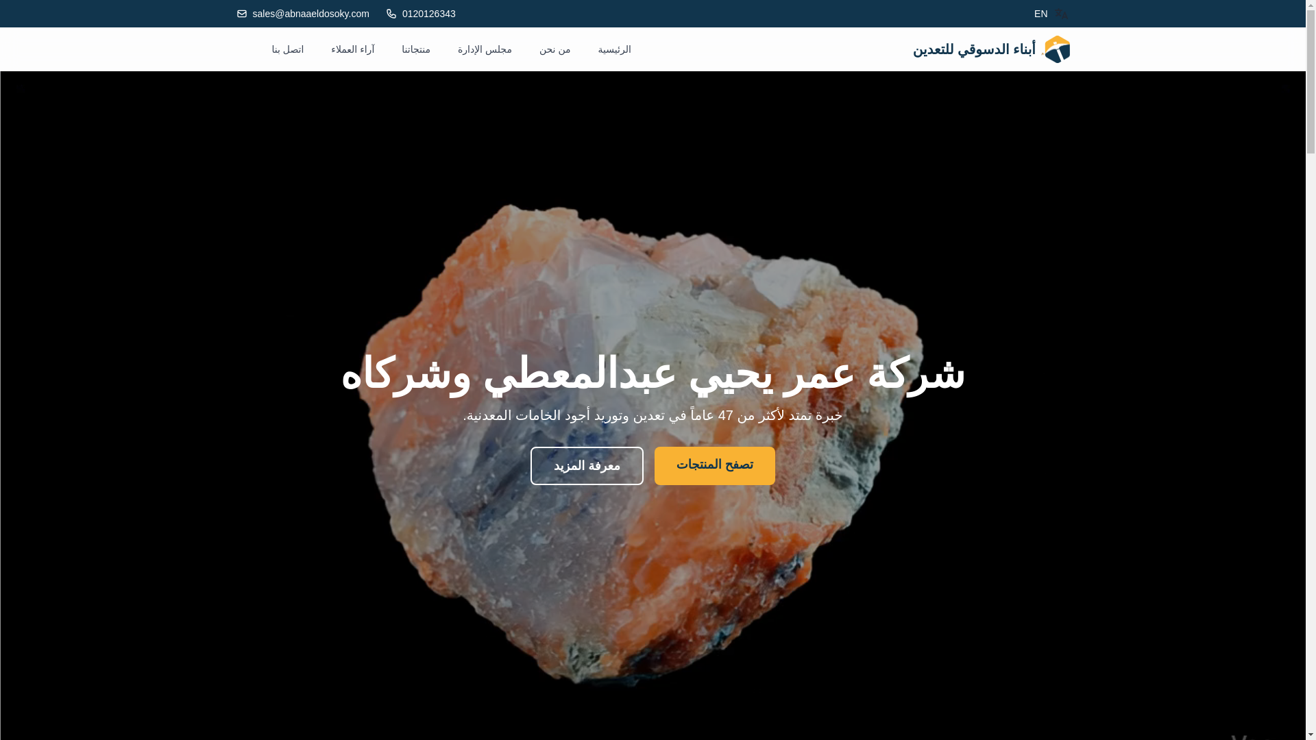 website screenshot of https://abnaaeldosoky.com/