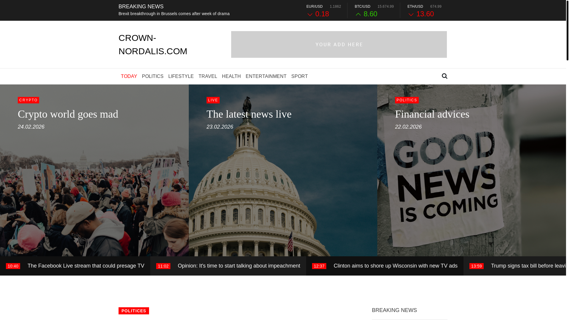 website screenshot of https://crown-nordalis.com/