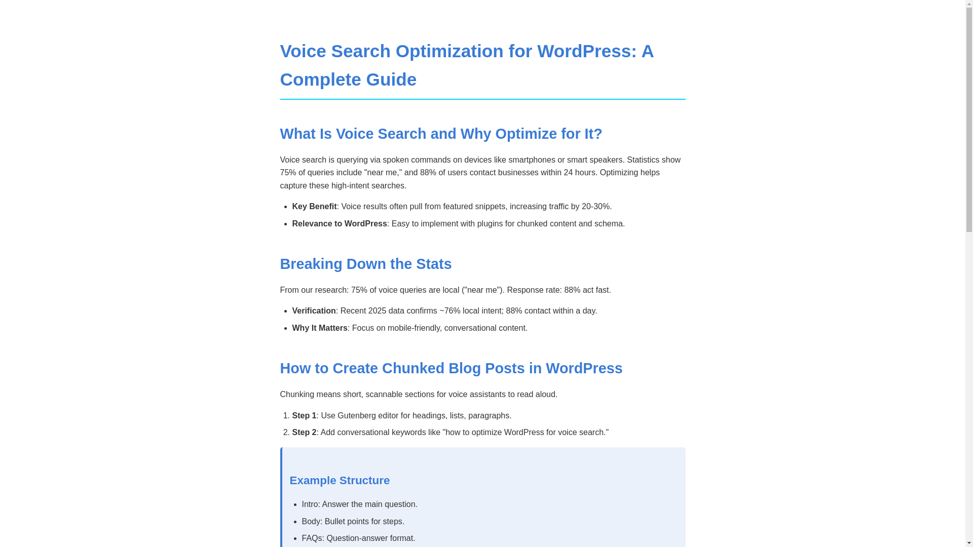 website screenshot of https://tygart-voice-search-guide.pages.dev/