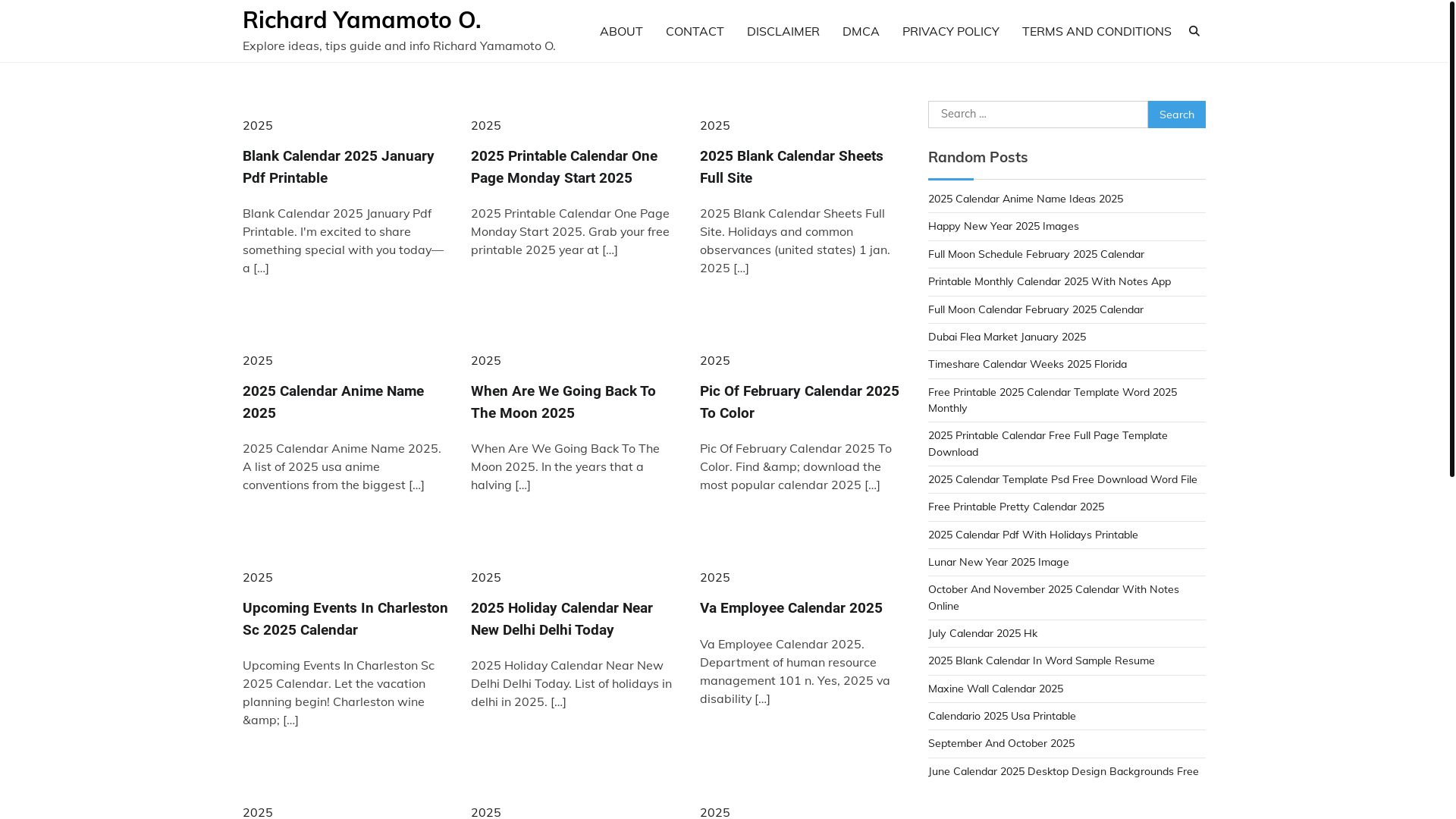 website screenshot of https://richardyamamotoo.pages.dev/