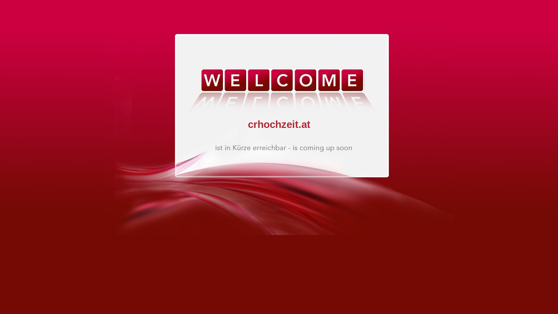 website screenshot of https://crhochzeit.at/