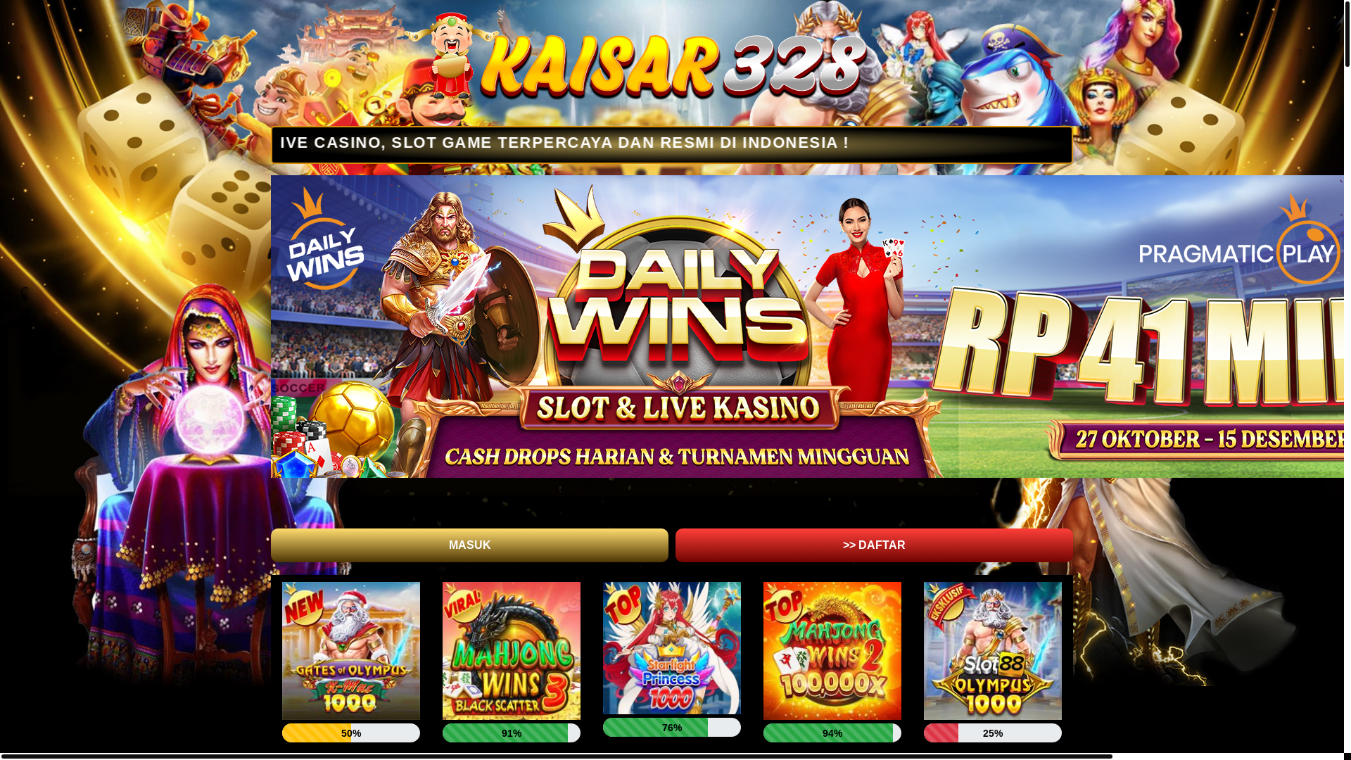 website screenshot of https://rtpkaisar328cuan.art/