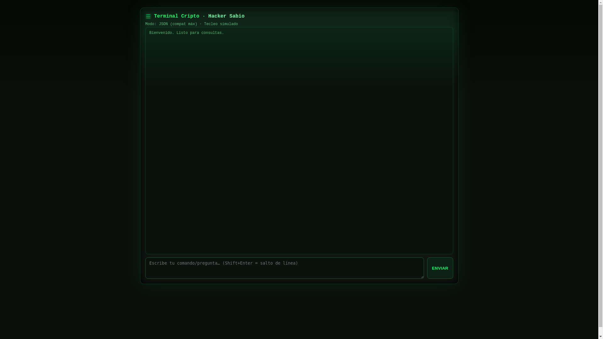 website screenshot of https://terminalcripto.pages.dev/