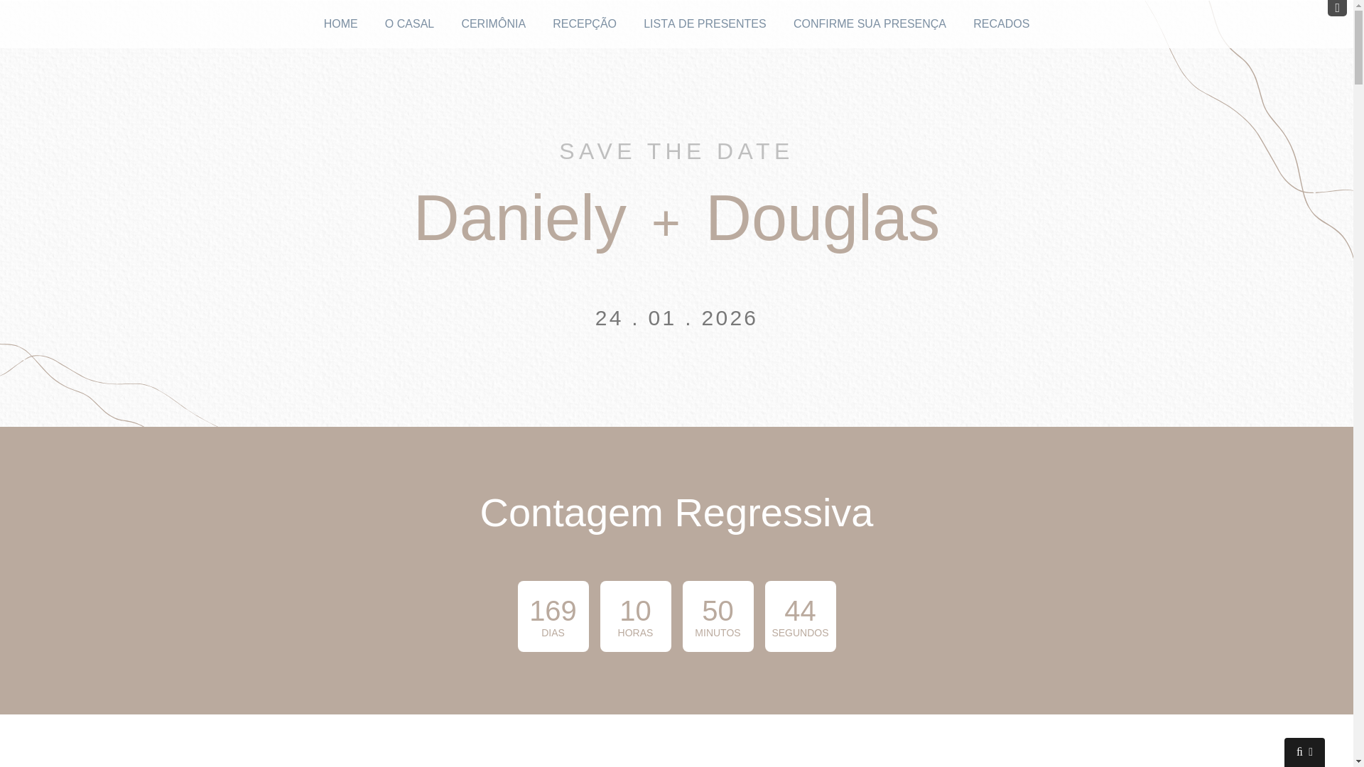 website screenshot of https://danielyedouglas.com.br/