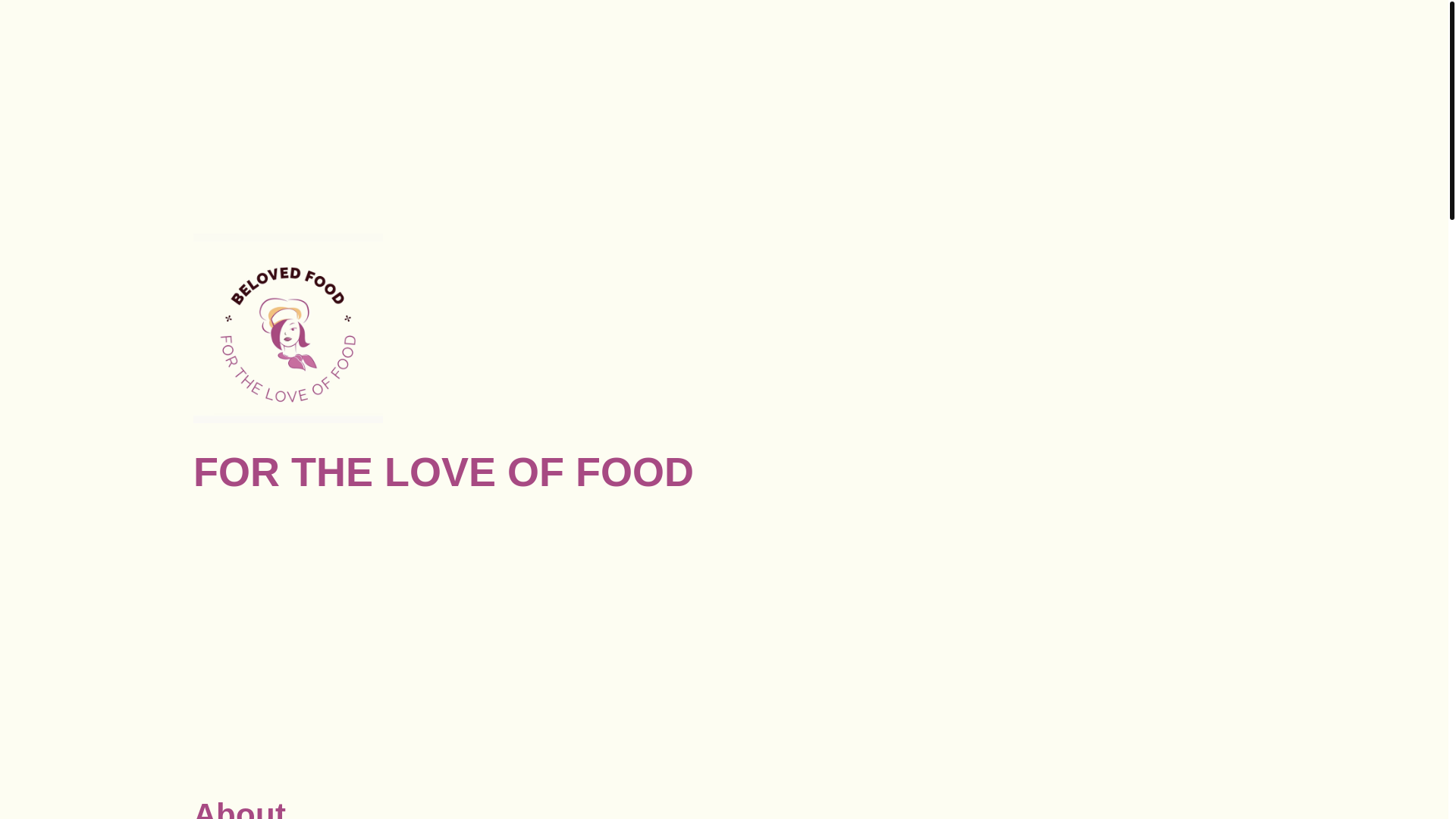 website screenshot of https://beloved-food.com/