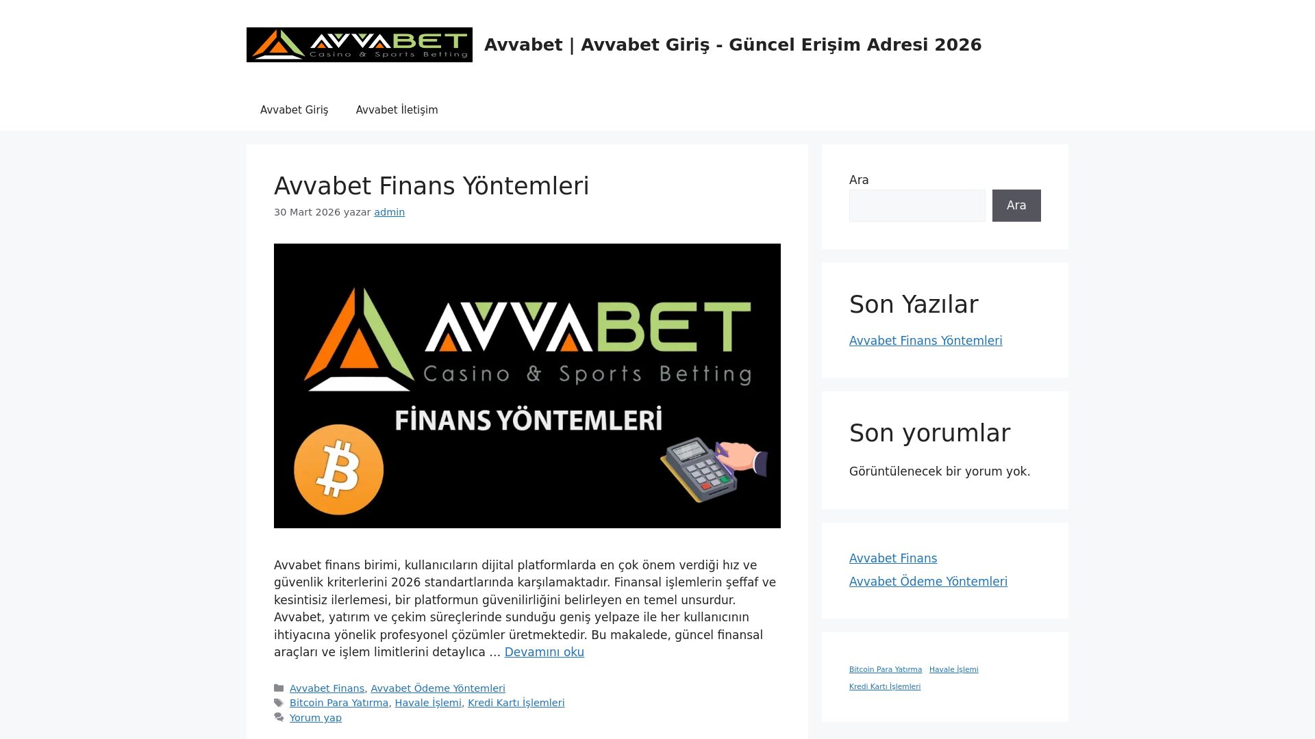 website screenshot of https://avvabett.me