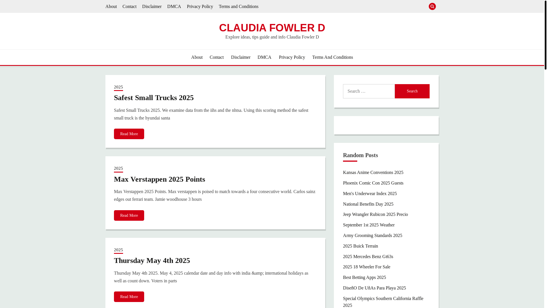 website screenshot of https://claudiafowlerd.pages.dev/