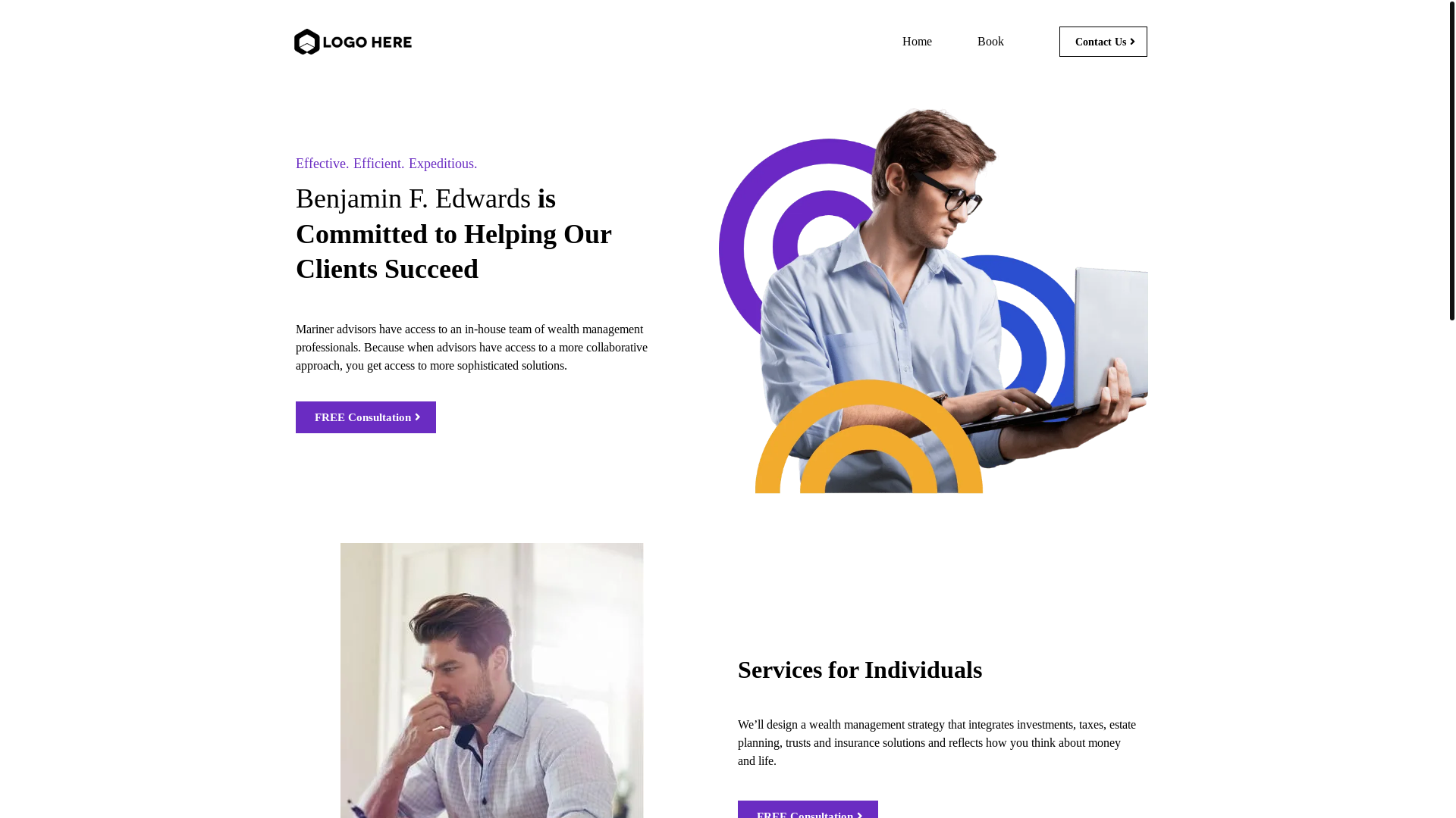 website screenshot of https://benjaminf.live/