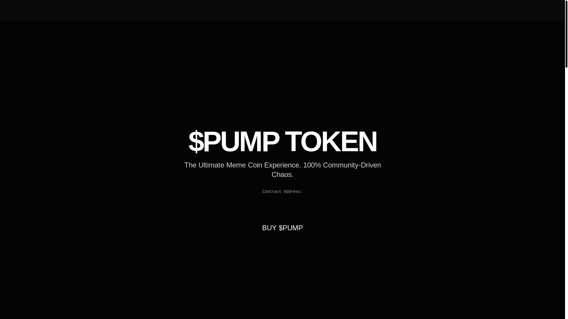 website screenshot of https://pumponbonk.lol/