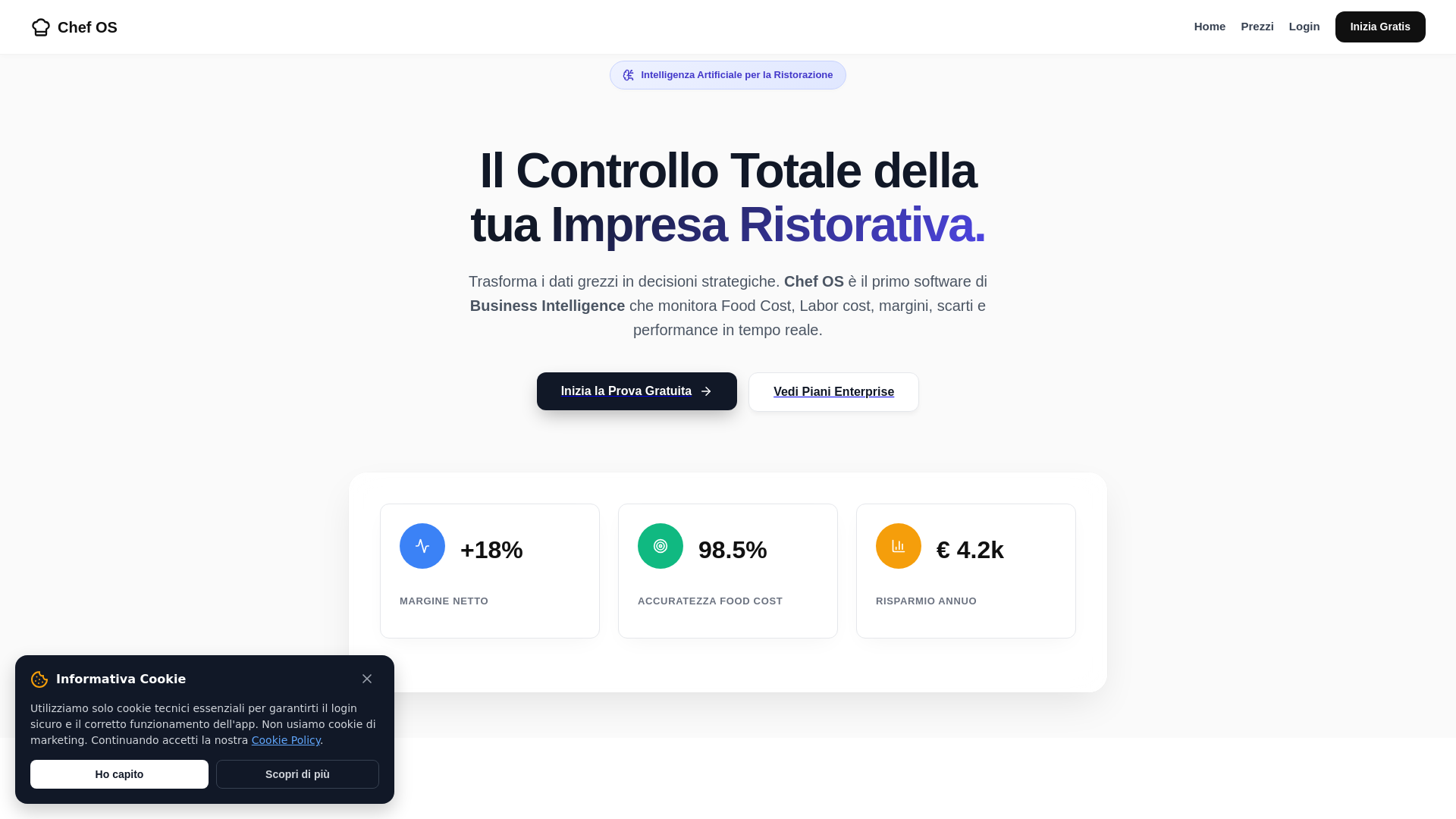 website screenshot of https://chefos.net/