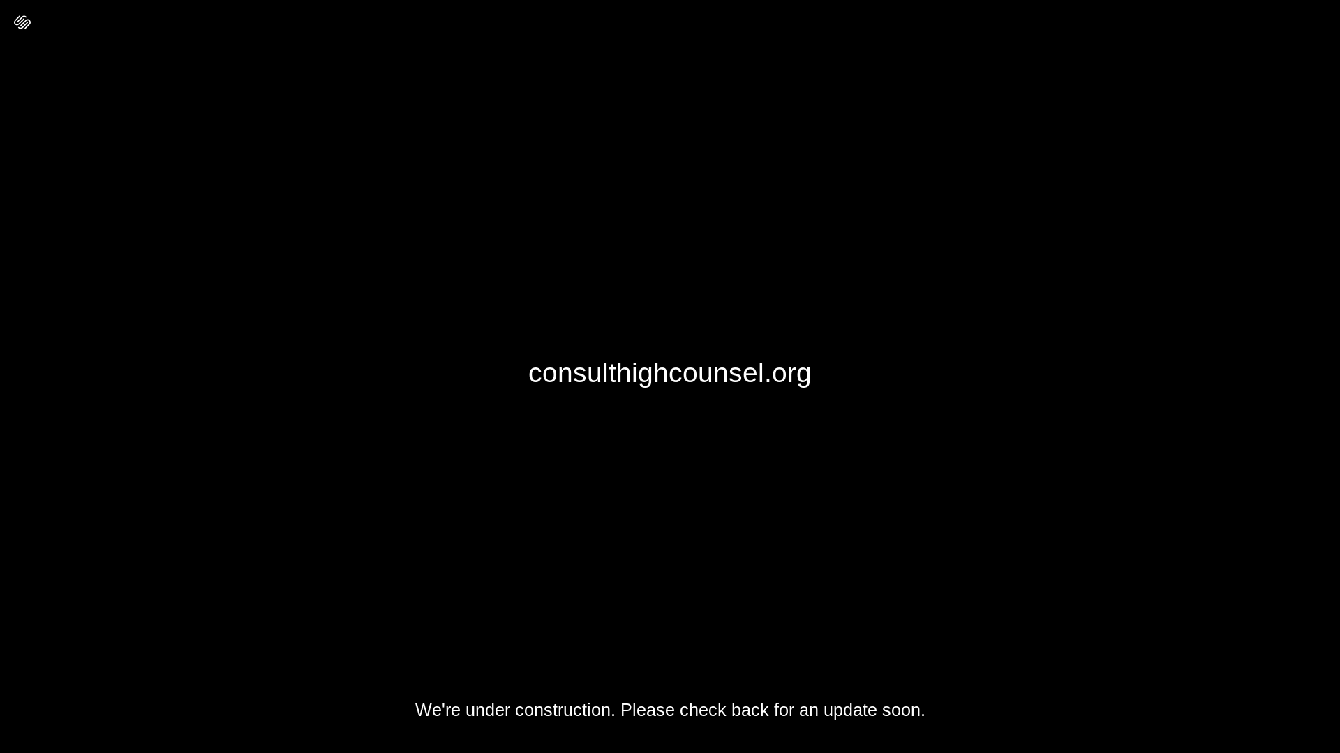 website screenshot of https://consulthighcounsel.org/