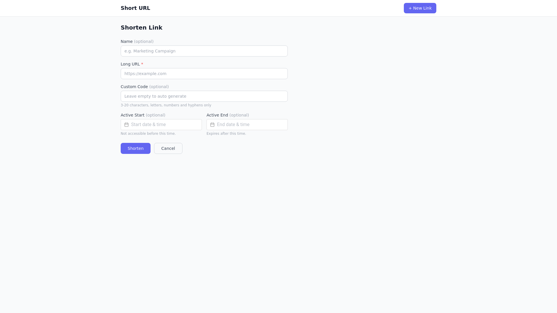 website screenshot of https://byte-vue-short-link.pages.dev/