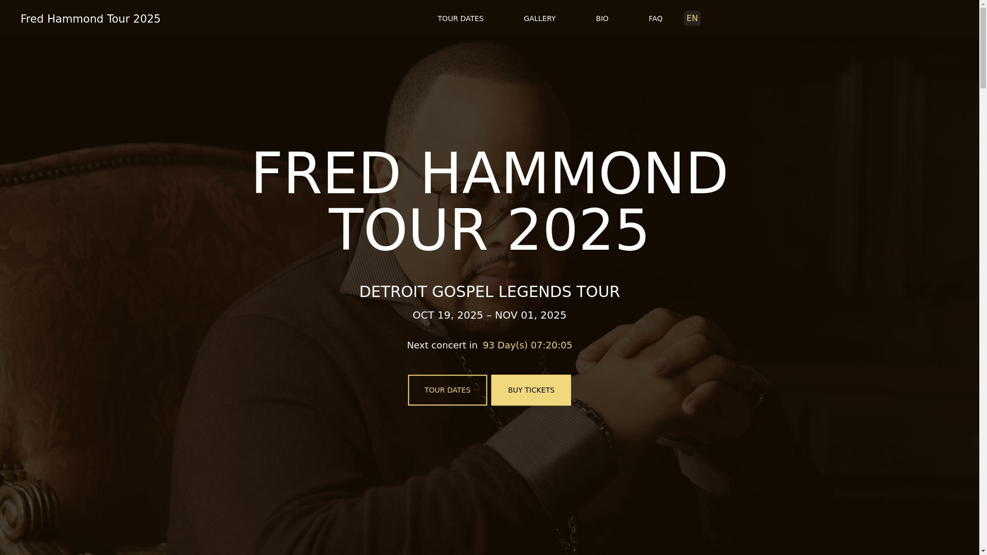 website screenshot of https://fredhammondtour-com-github-io.pages.dev/