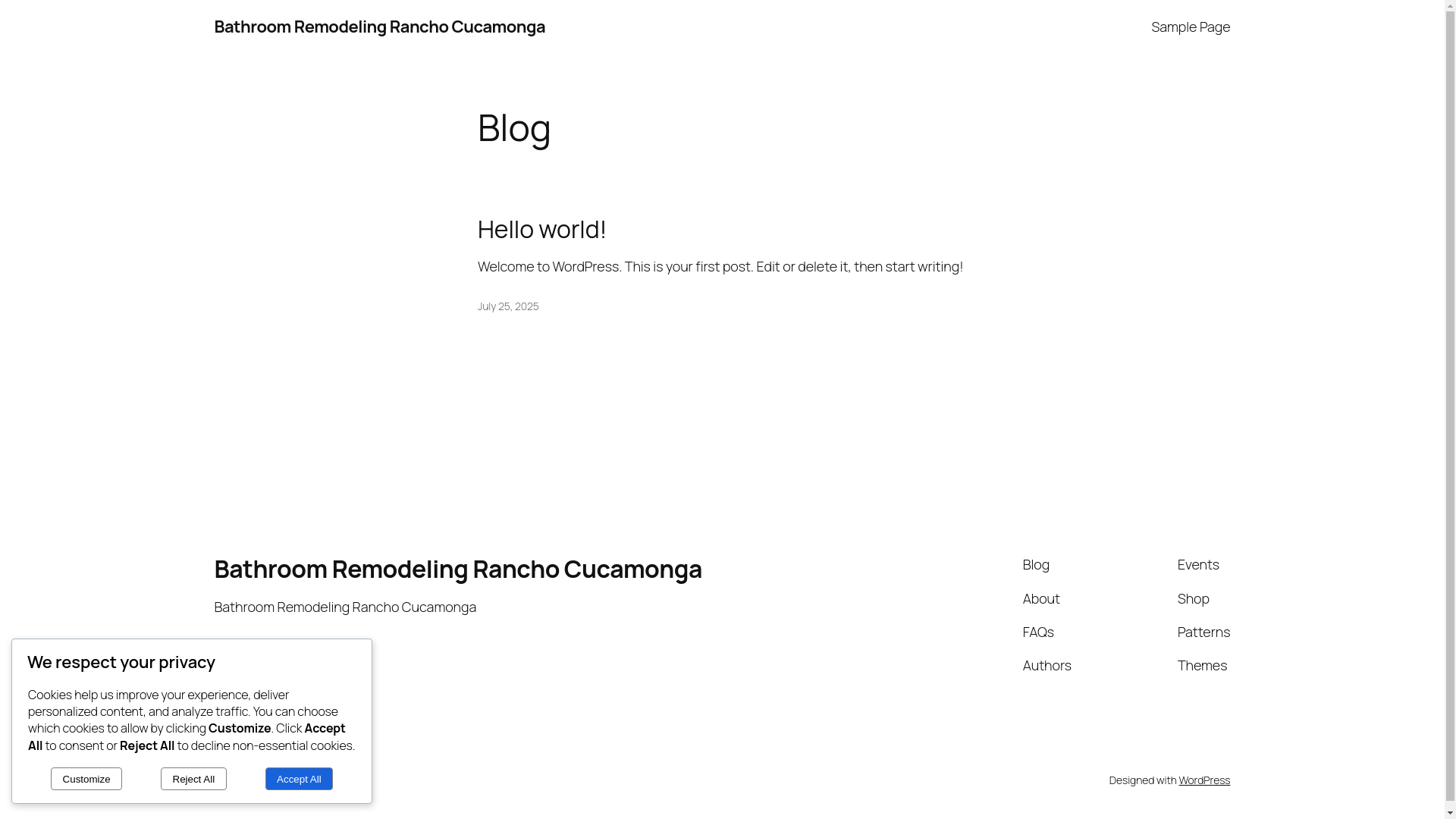 website screenshot of https://bathroomremodelingranchocucamonga.com/