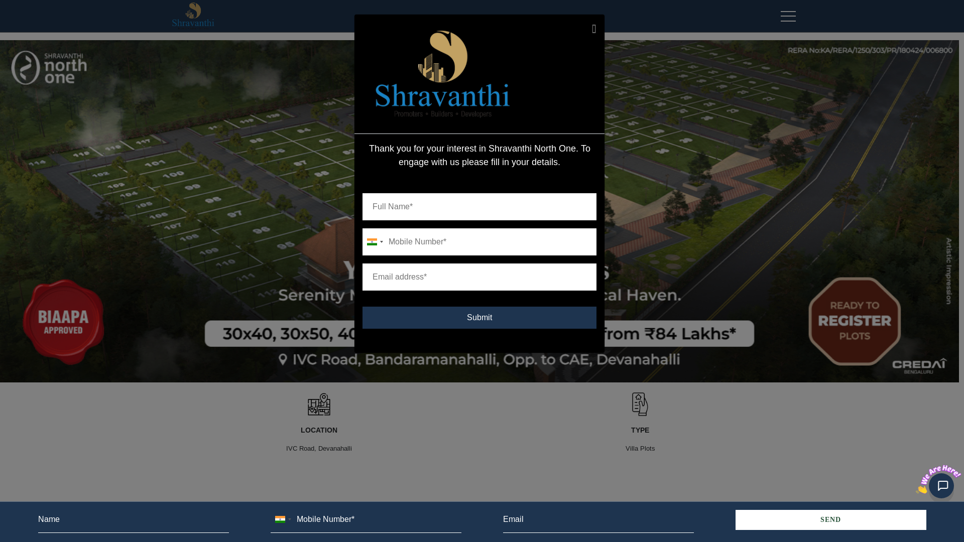 website screenshot of https://shravanthinorthone.com/
