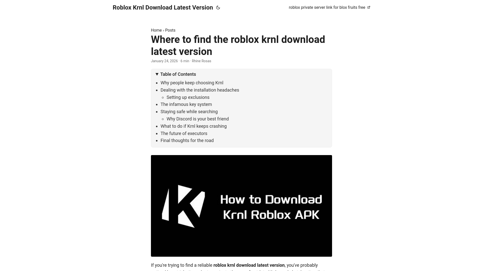 website screenshot of https://roblox-krnl-download-latest-version.pages.dev/