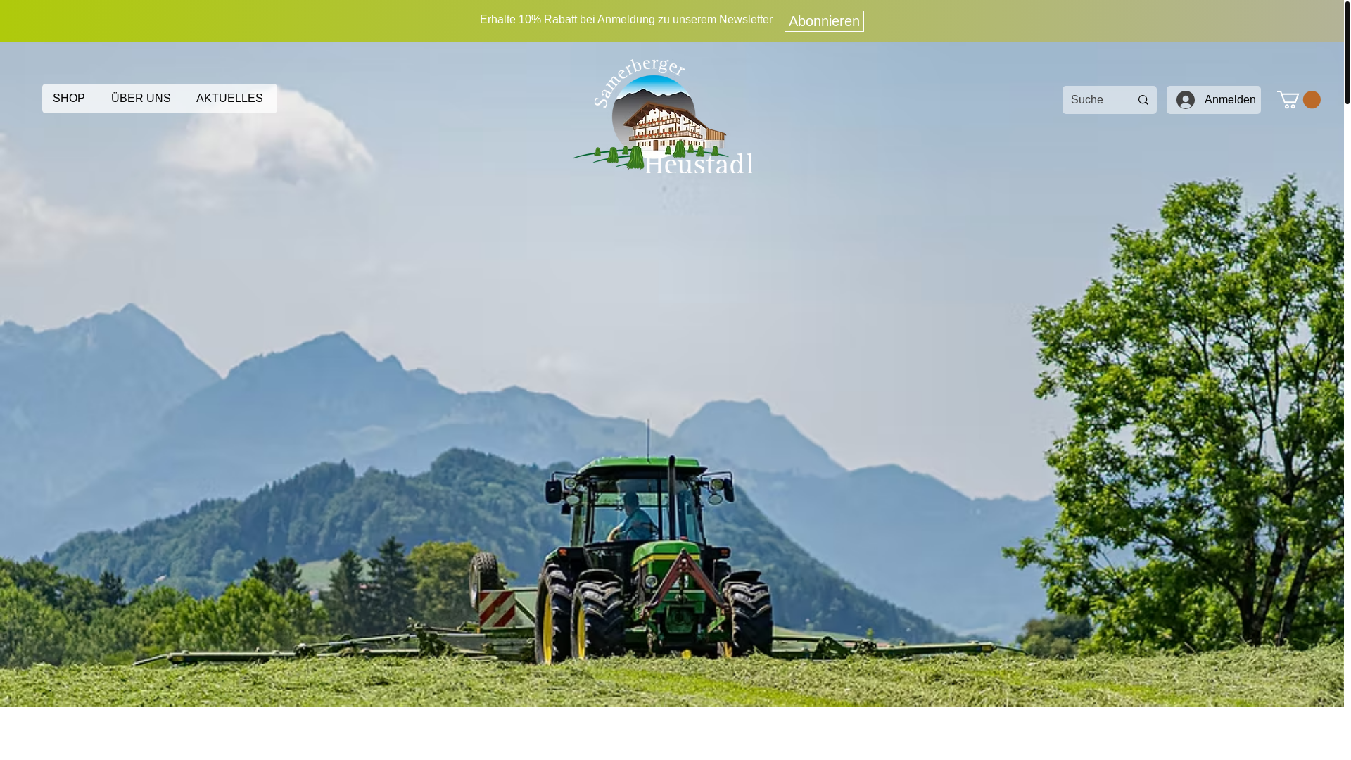 website screenshot of https://samerberger-wiesenheu.de/