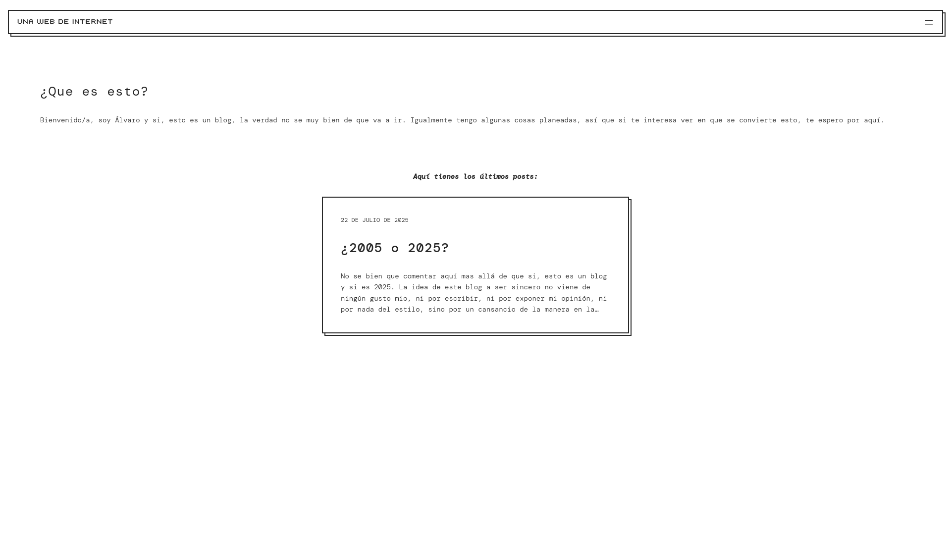 website screenshot of https://unawebdeinternet.com/