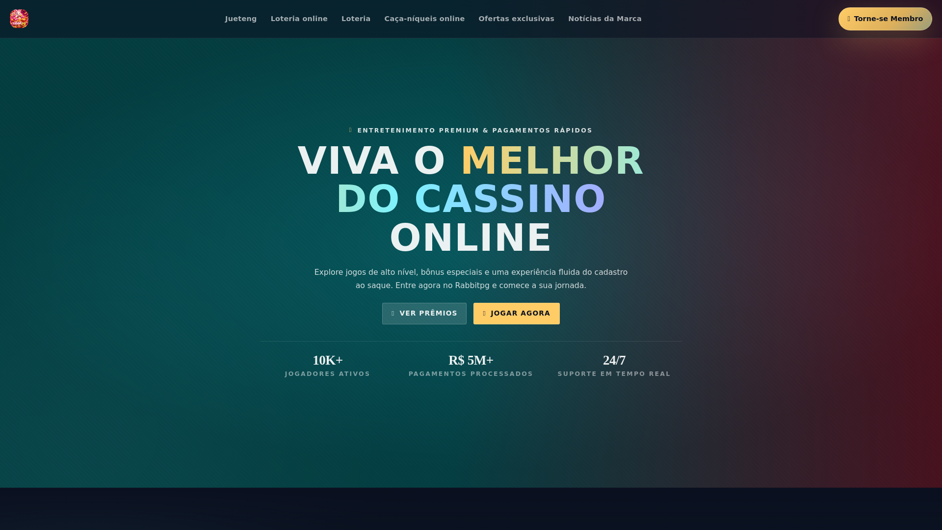 website screenshot of https://rabbitpg888.com/