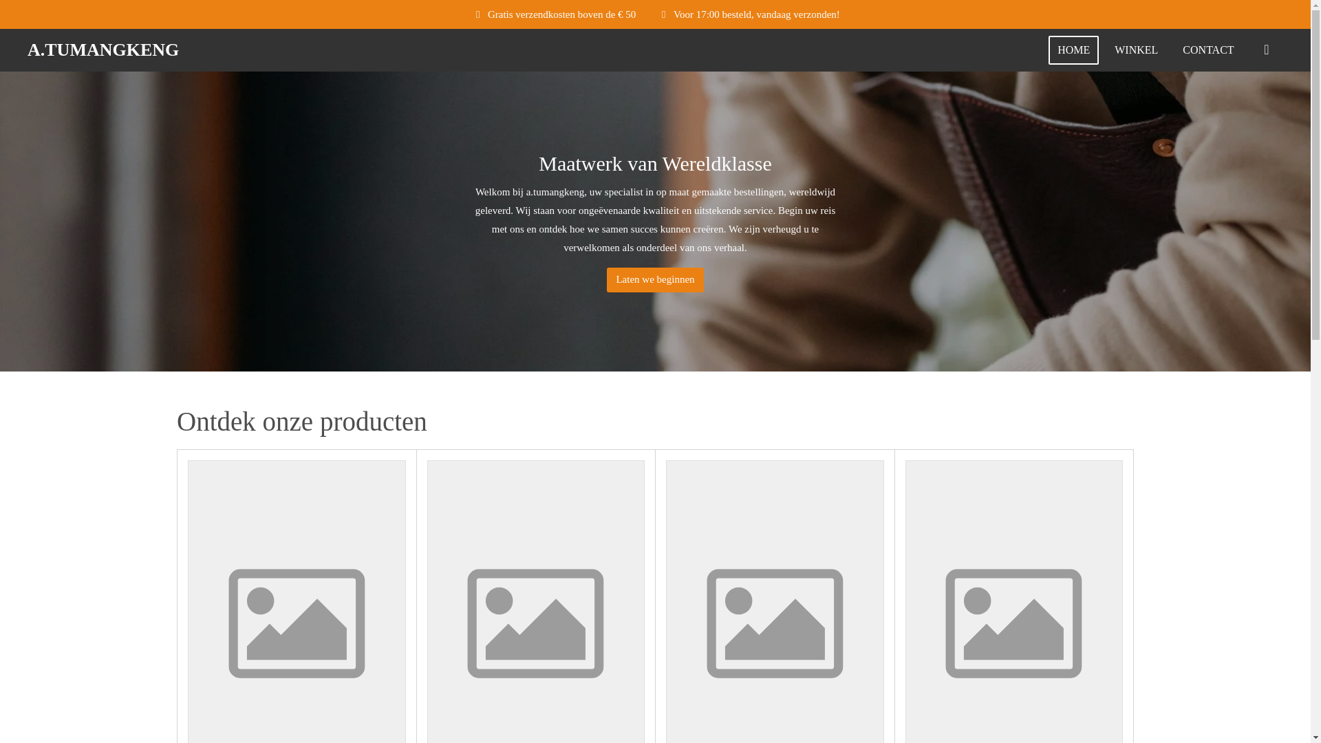 website screenshot of https://atumangkeng.com/