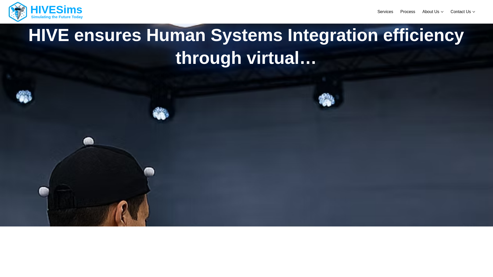 website screenshot of https://hivesims.com