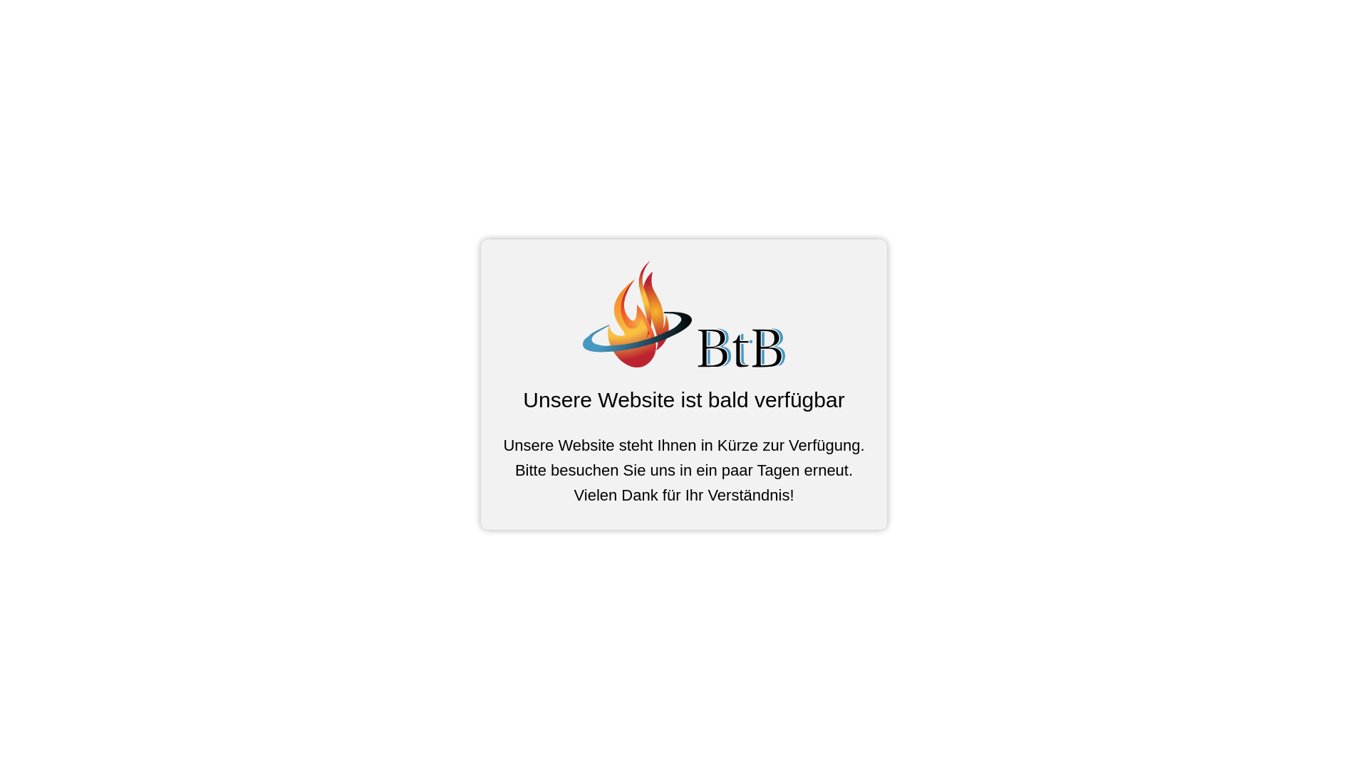website screenshot of https://btb-brandschutztechnik.at
