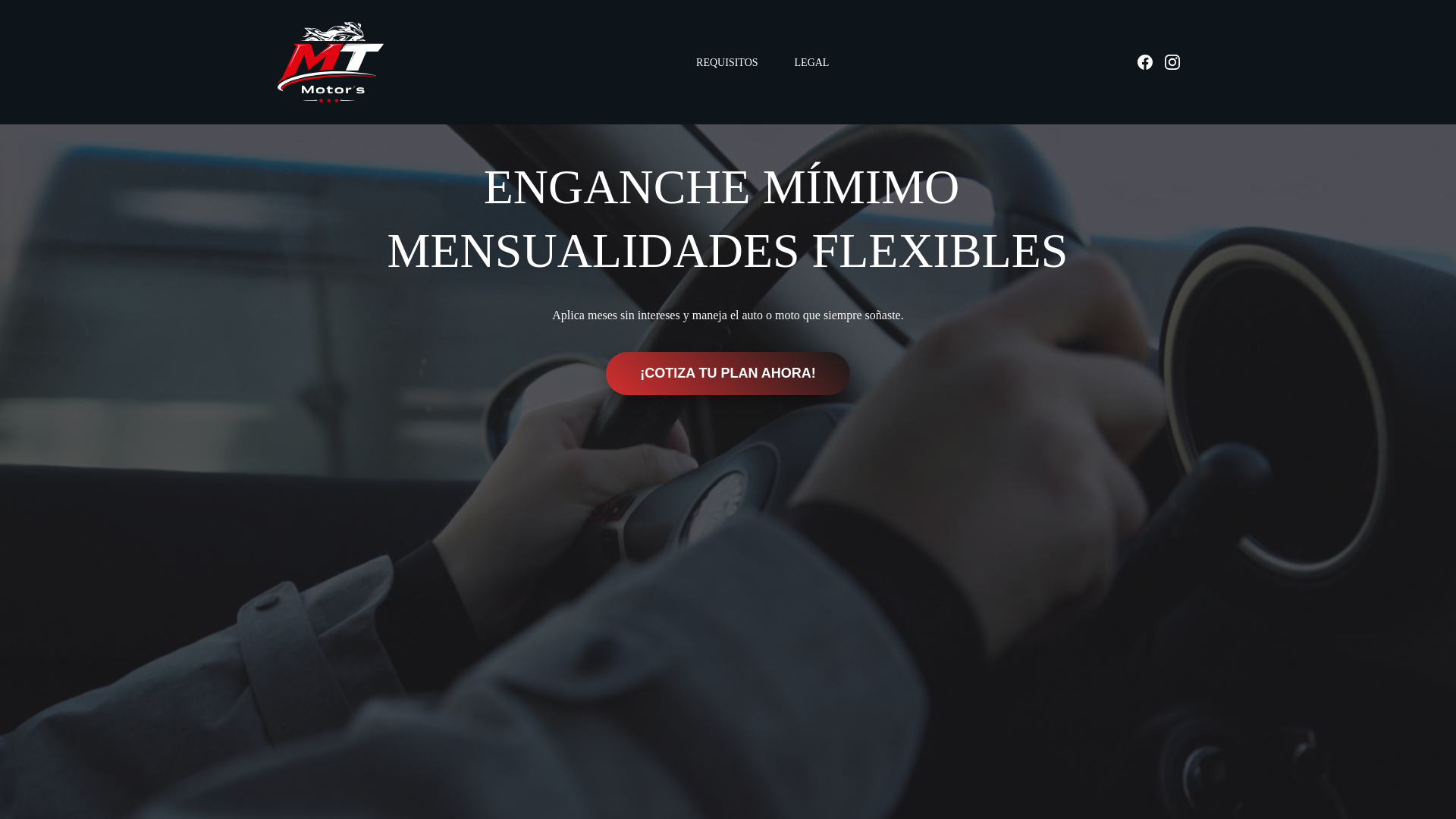 website screenshot of https://mistralmotors.org/