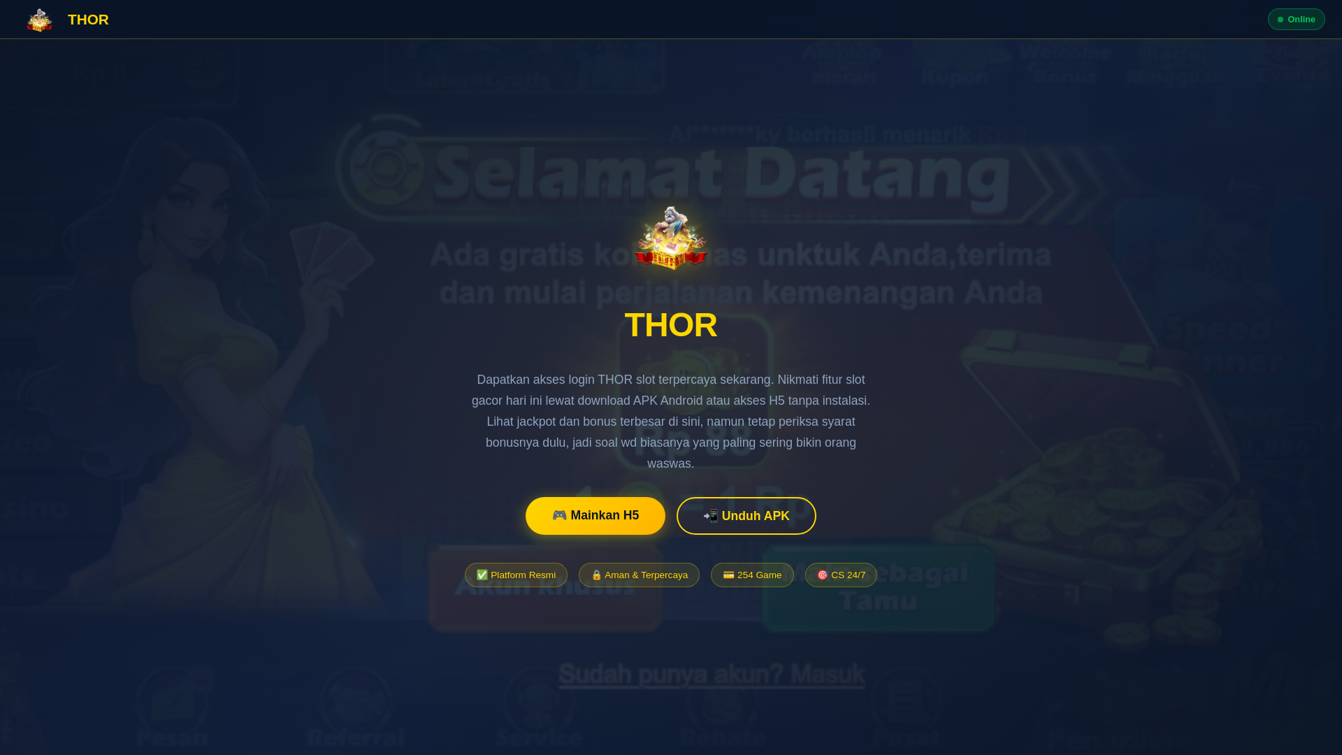 website screenshot of https://thor-cam.pages.dev/