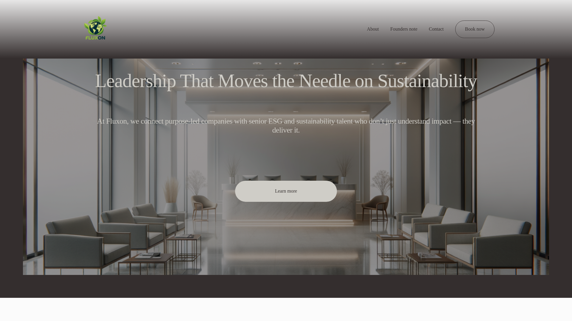 website screenshot of https://profluxonesg.com