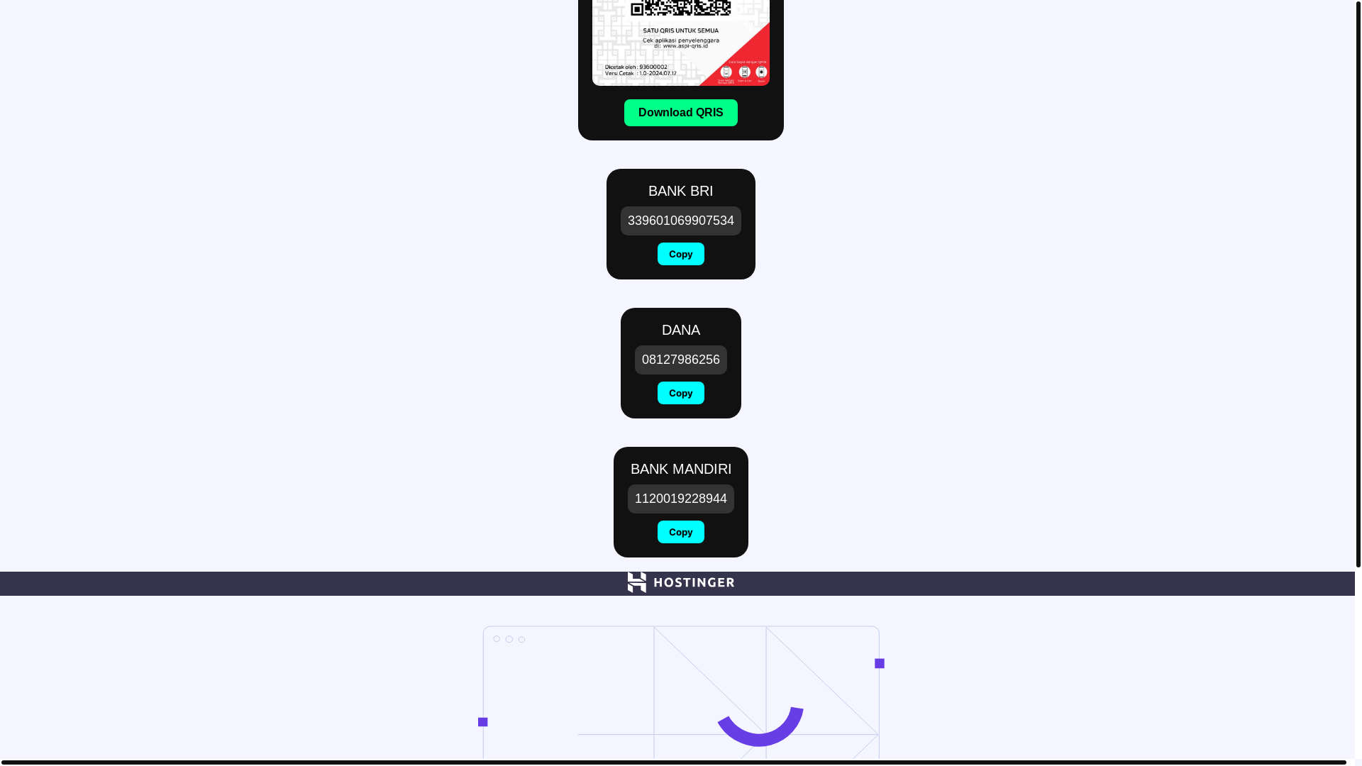 website screenshot of https://aizastore.my.id/