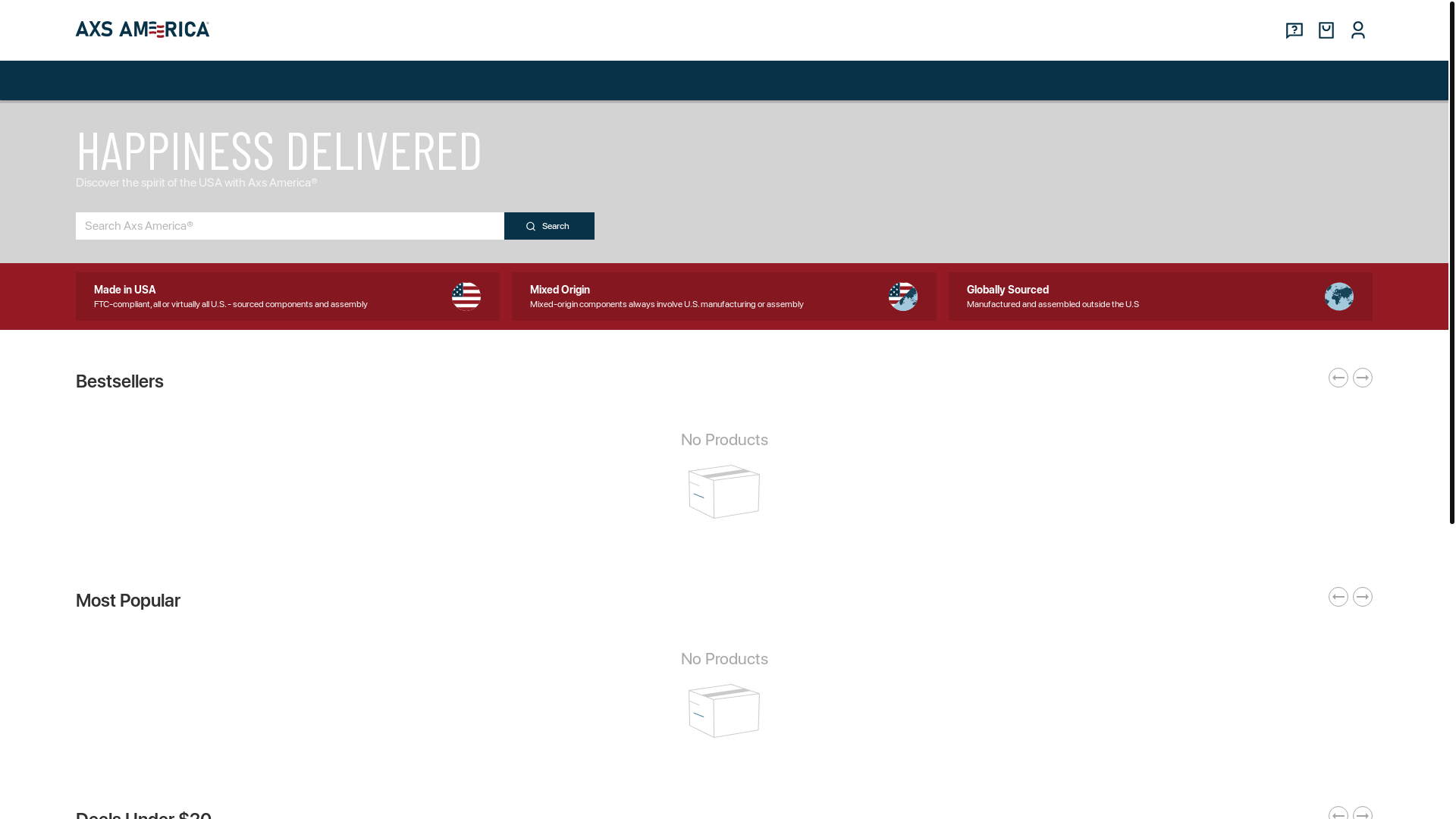 website screenshot of https://axsamerica-next.pages.dev/