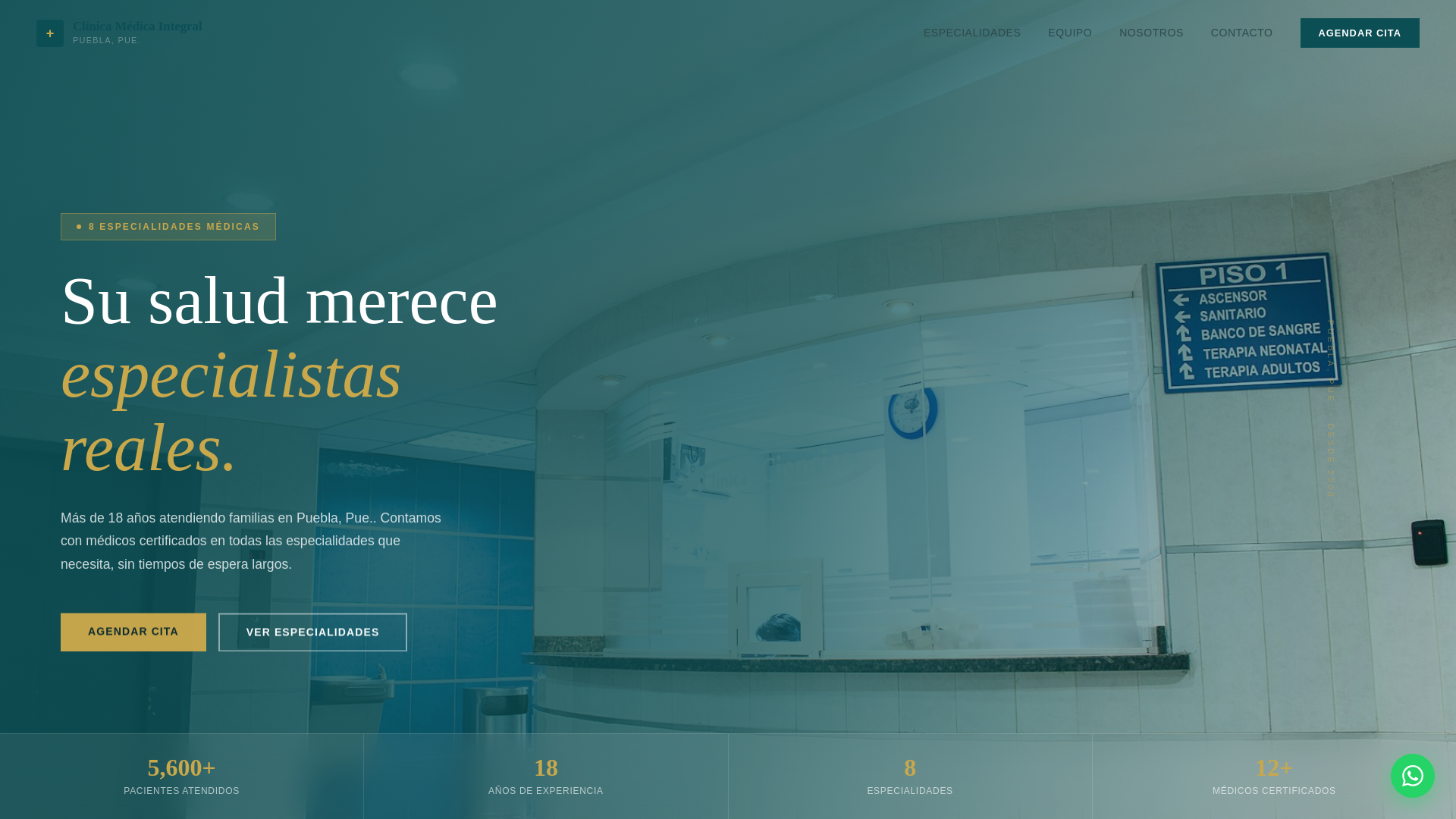 website screenshot of https://demo-clinica-ah6.pages.dev/