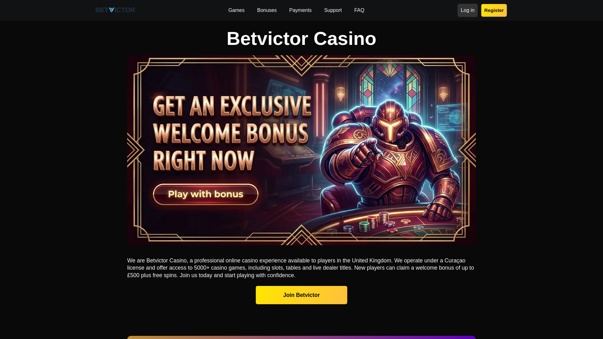 website screenshot of https://betvictorcasino-gb-net-65243.pages.dev/