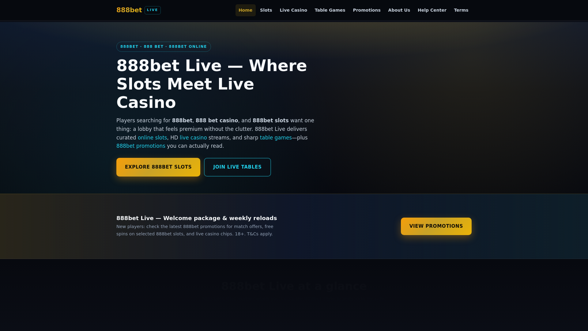 website screenshot of https://888betlive.pages.dev/
