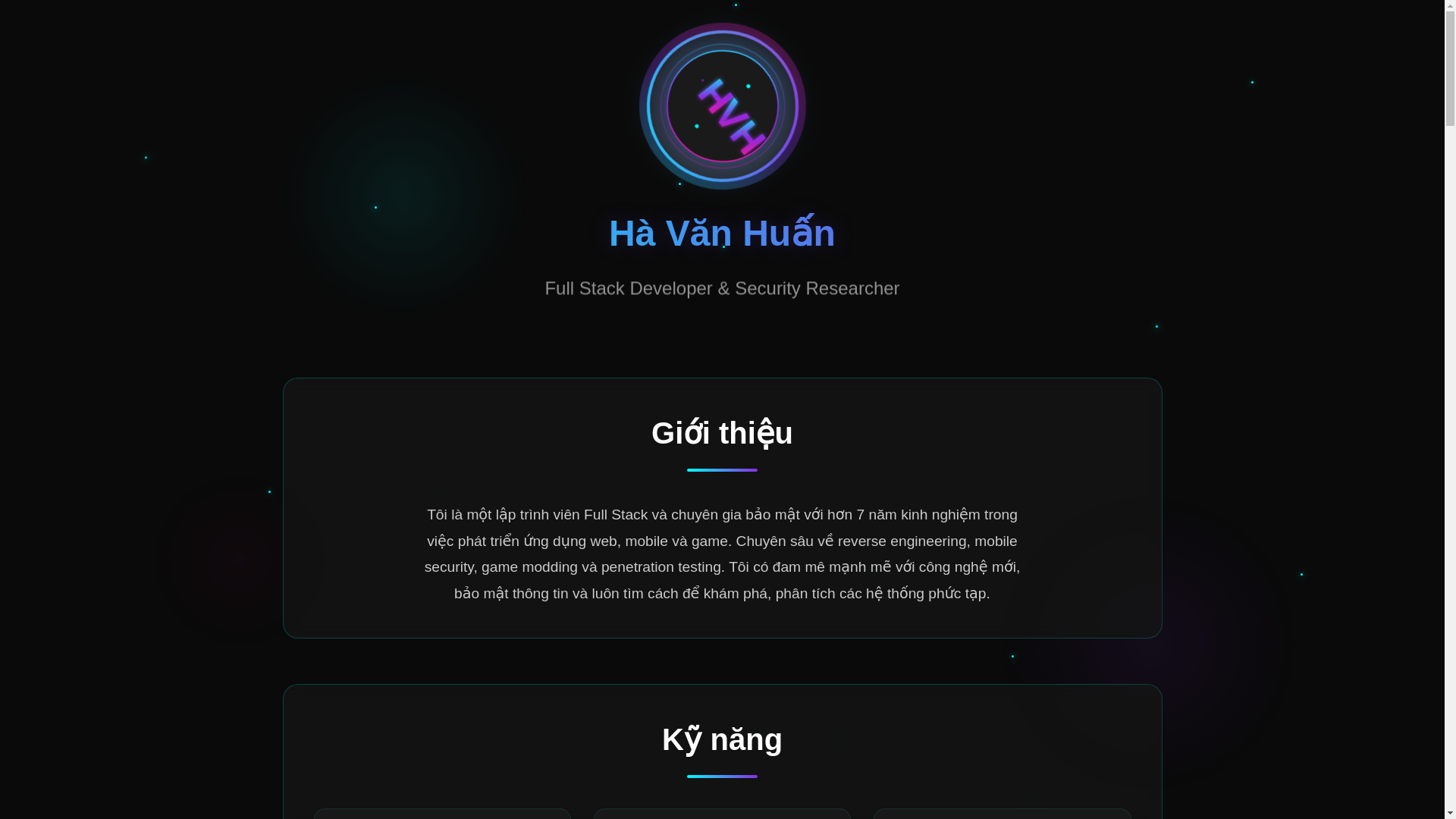 website screenshot of https://huanhadropcoder.site/