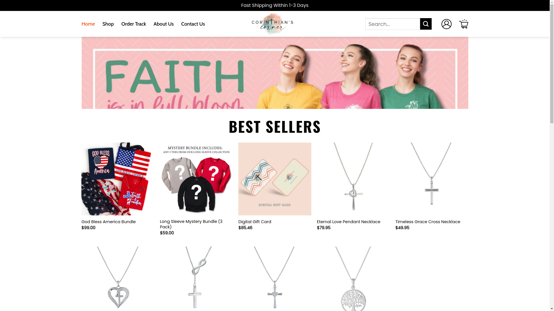 website screenshot of https://globalcorinthianscorner.shop/