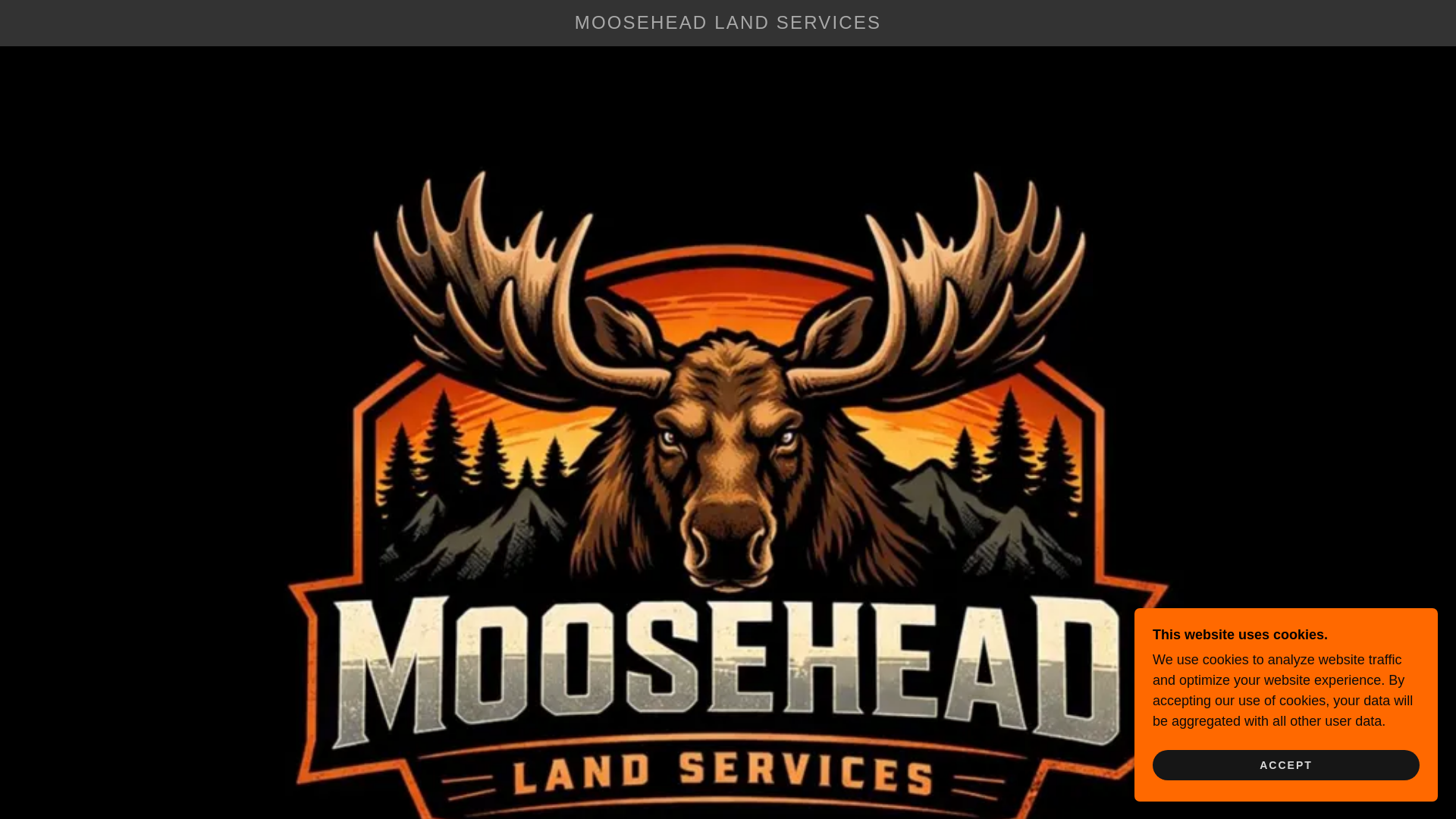 website screenshot of https://mooseheadlandservices.com/
