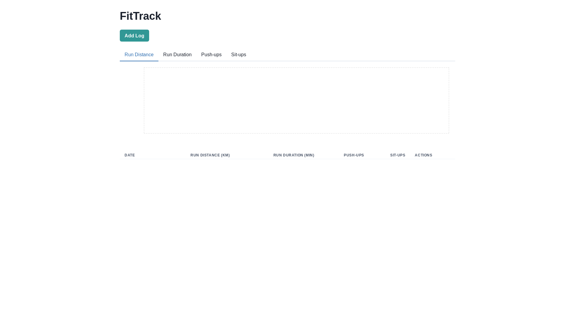 website screenshot of https://fittracker-ui.pages.dev/