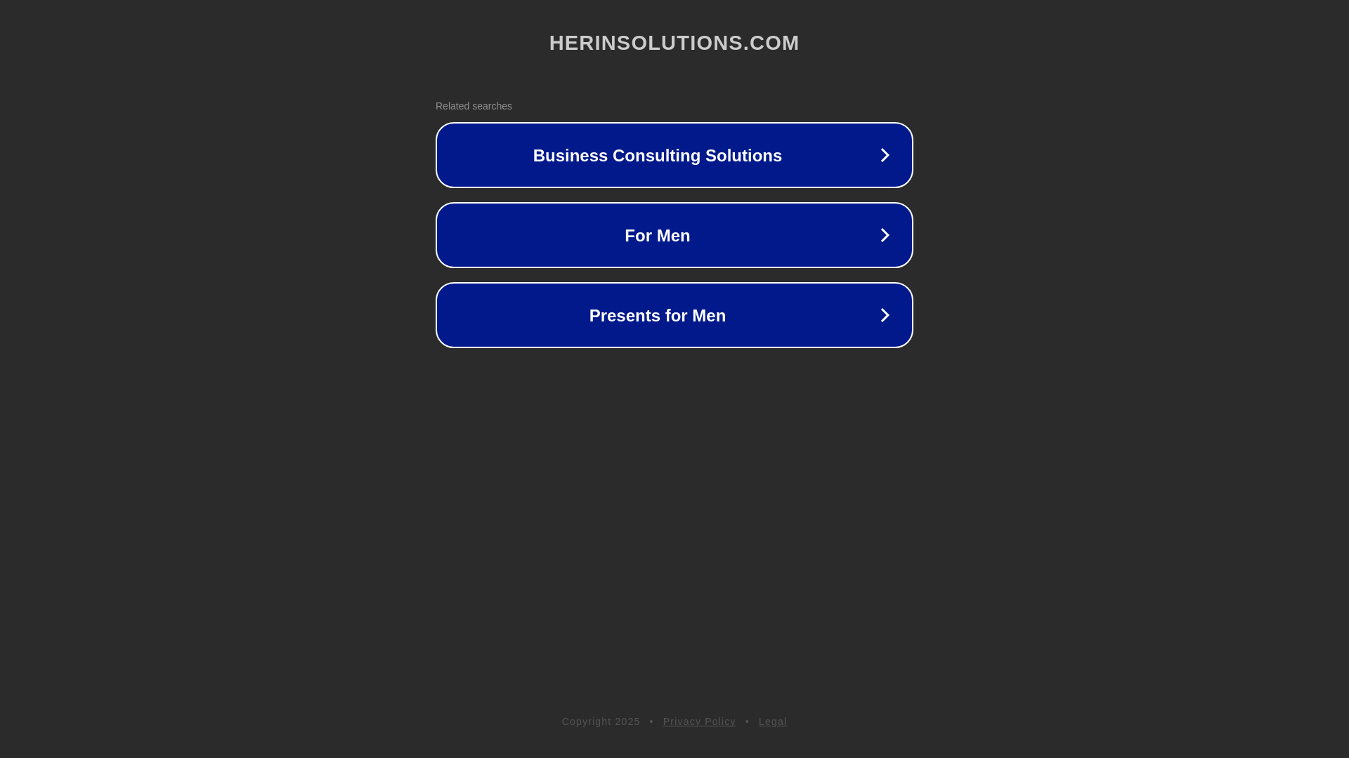 website screenshot of https://herinsolutions.com/